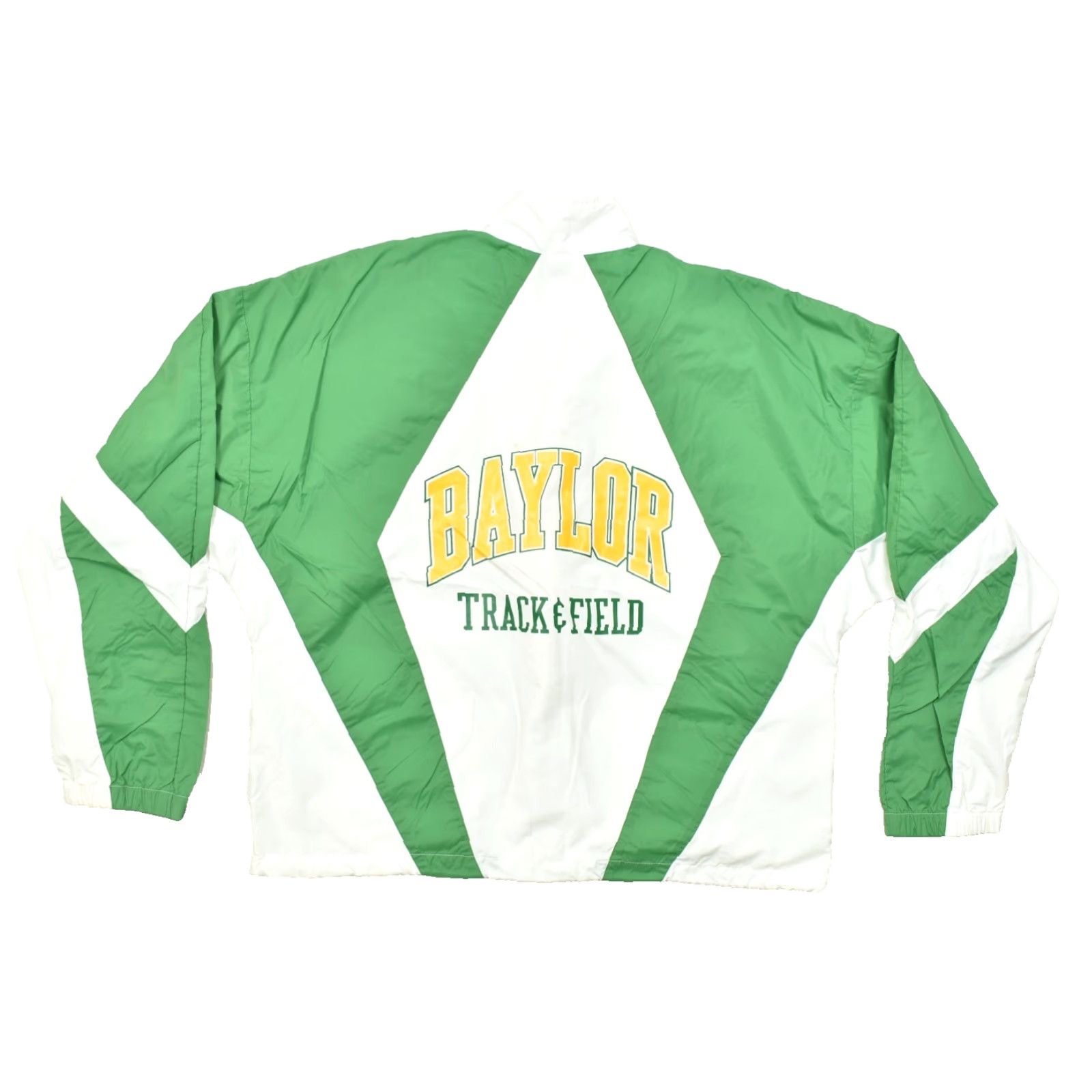 Nike Nike Baylor University Track & Field Windbreaker Jacket Men Large Green Size US L / EU 52-54 / 3 - 2 Thumbnail