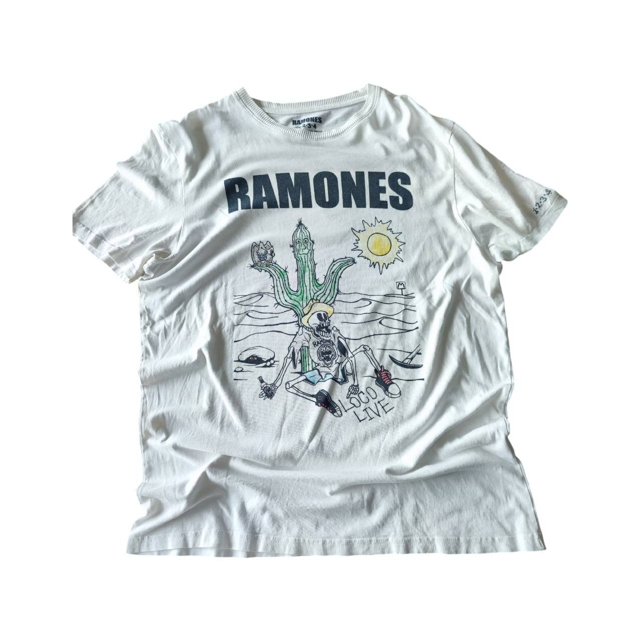 Band Tees × Vintage RAMONES T SHIRT Size US L / EU 52-54 / 3 - 1 Thumbnail