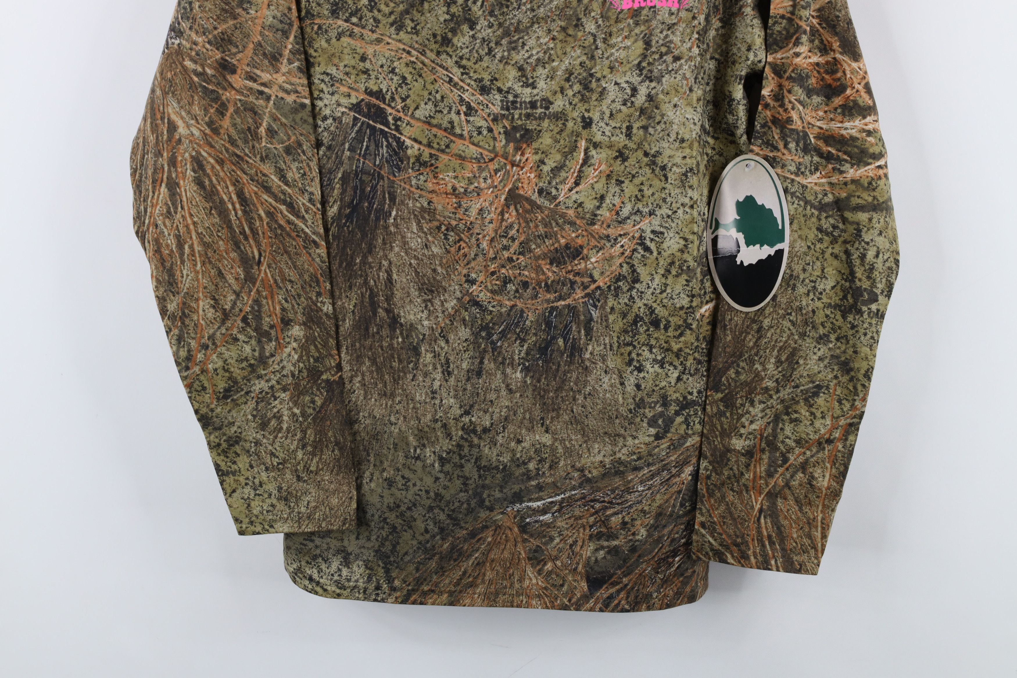 Vintage Deadstock Vintage Y2K Mossy Oak Long Sleeve T-Shirt Size M / US 6-8 / IT 42-44 - 3 Thumbnail