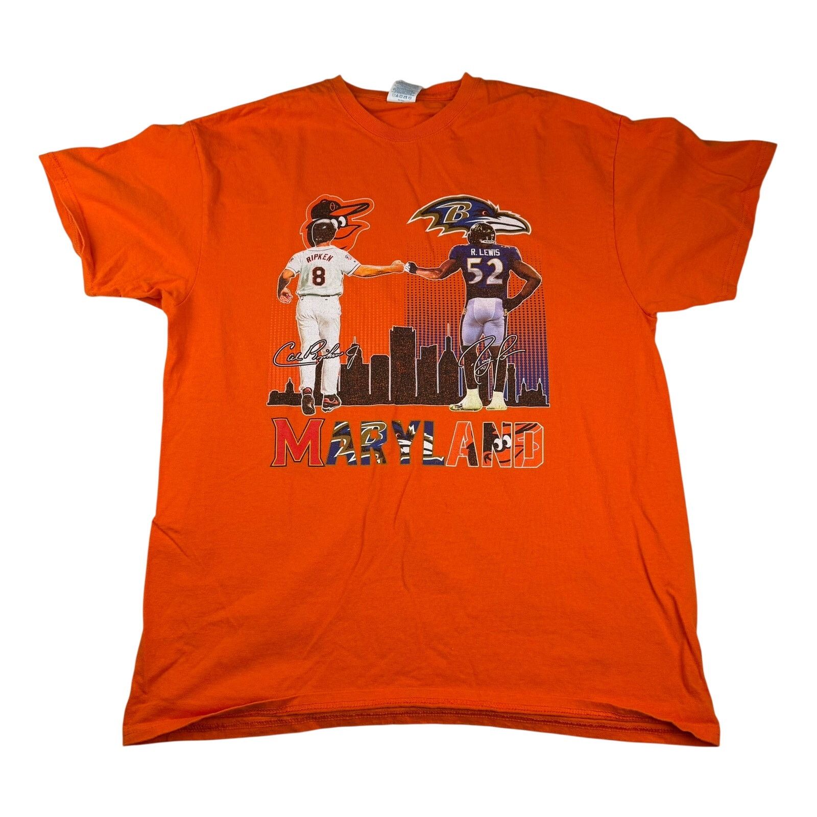 Delta Maryland Ravens Orioles Ripken Ray Lewis Tee Size L Size US L / EU 52-54 / 3 - 1 Thumbnail