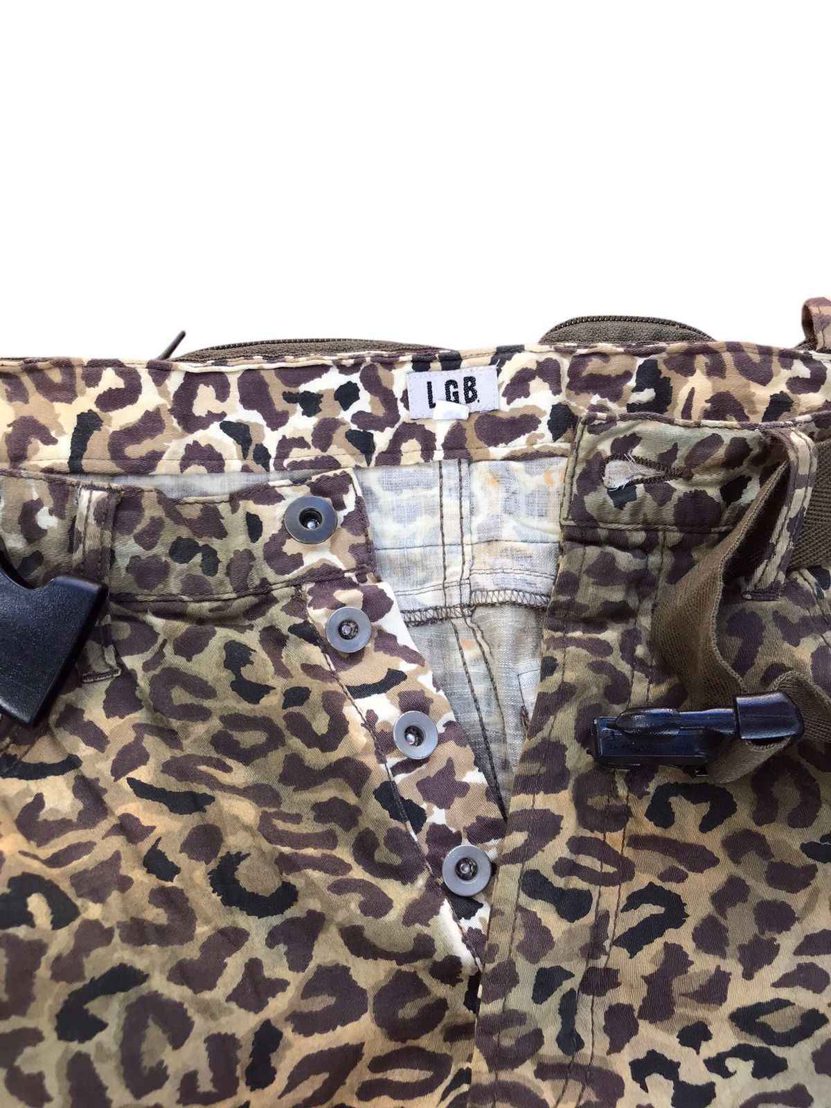 Le Grande Bleu (L.G.B.) RARE LGB SKIRT CAMO SEDITIONARIES PUNK STYLE Size 26" / US 2 / IT 38 - 7 Thumbnail