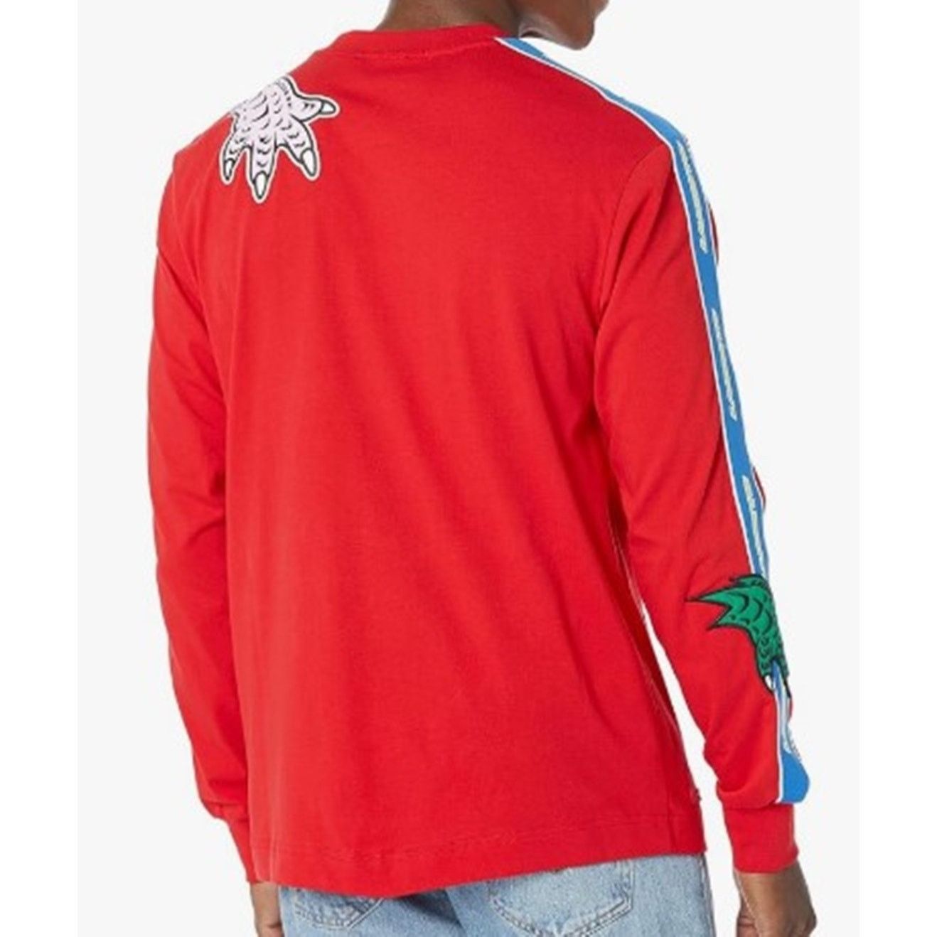 Lacoste Lacoste Men's Long Sleeve Graphic embroidery Shirt 3XL Red Size US XXL / EU 58 / 5 - 2 Thumbnail