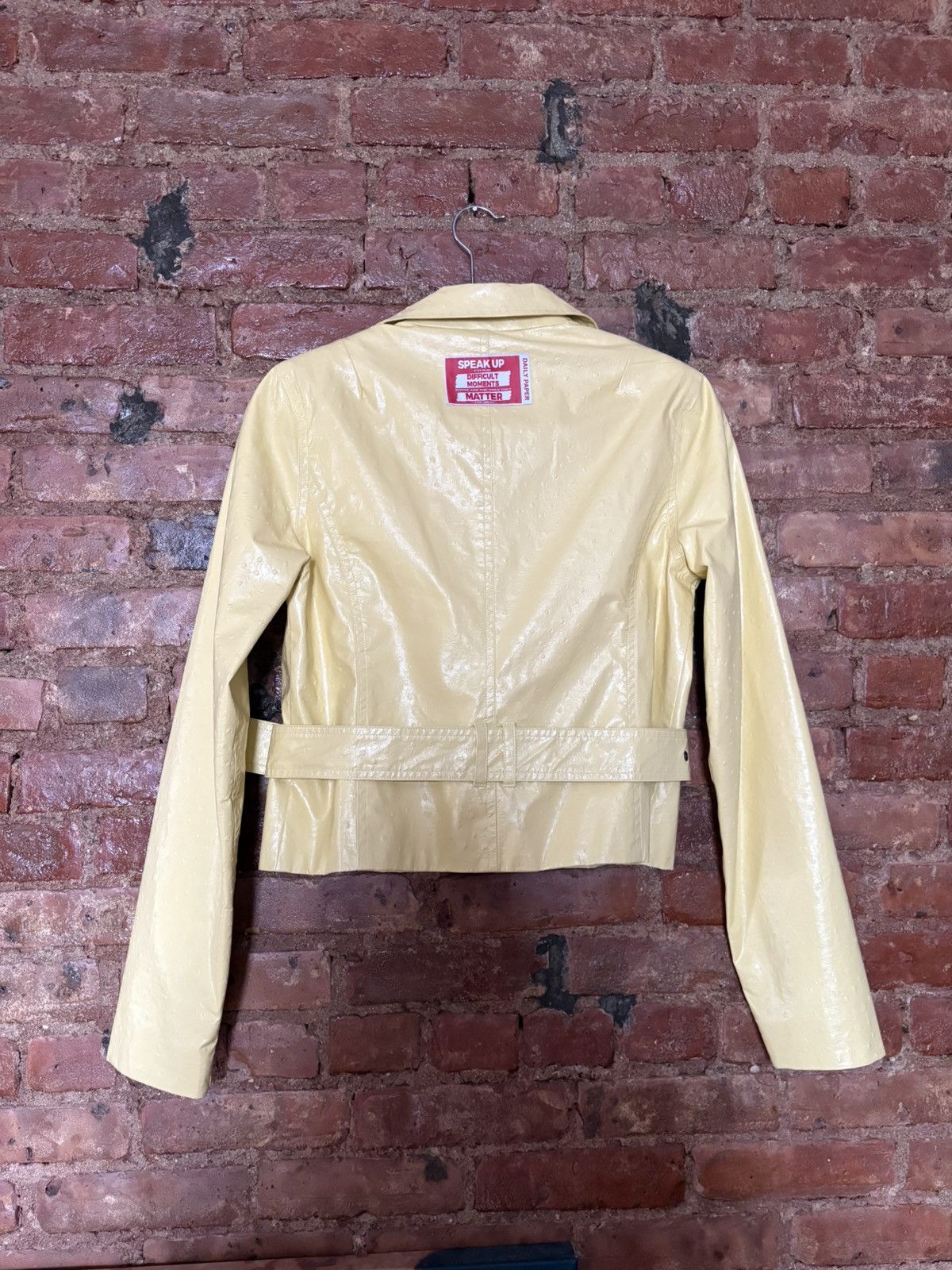 Daily Paper Daily Paper Vegan Ostrich Leather Jacket Size M / US 6-8 / IT 42-44 - 2 Thumbnail