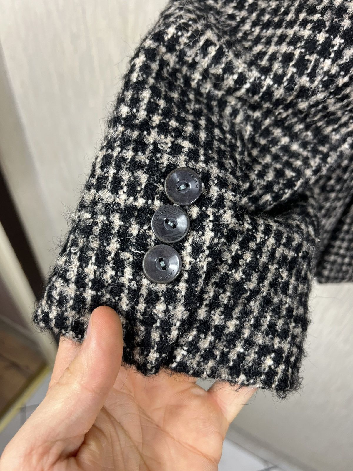 Boglioli Boglioli wool mohair alpaca blazer patterned plaid jacket Size 50R - 25 Thumbnail