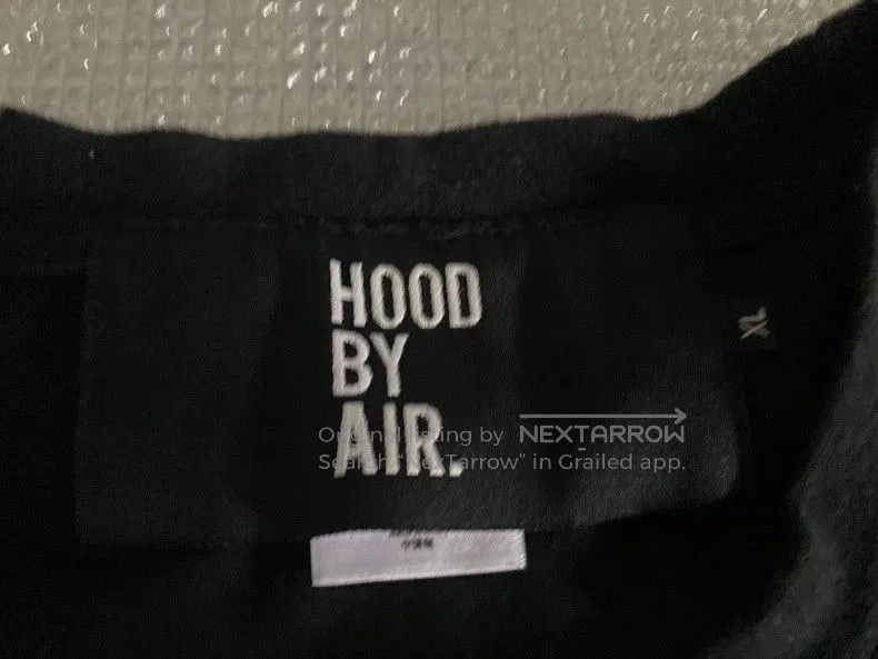 Hood By Air Hood By Air Short Sleeve Tee. Size US XL / EU 56 / 4 - 7 Thumbnail