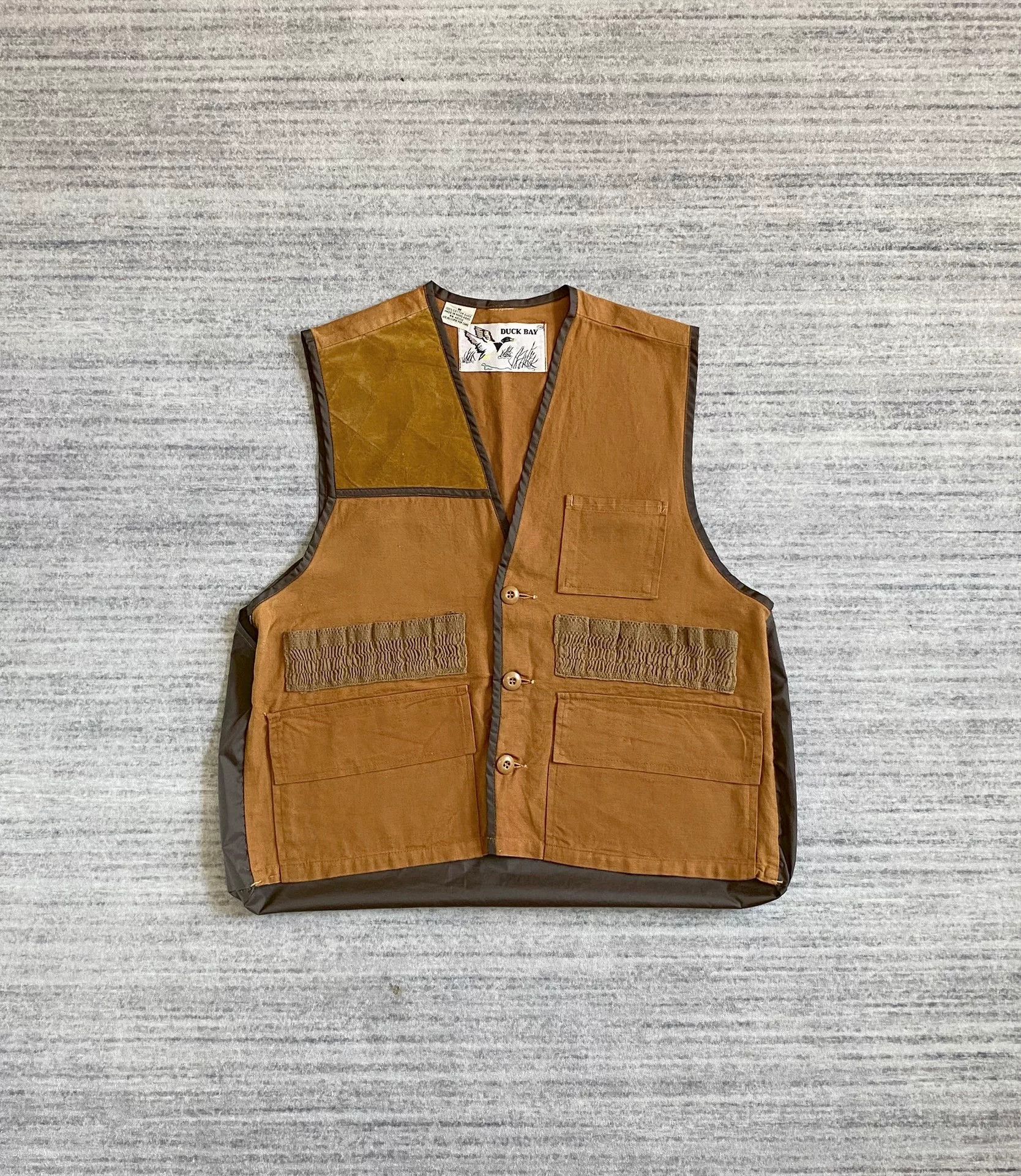 Vintage vintage duck bay hunting vest 60s Size US M / EU 48-50 / 2 - 1 Thumbnail