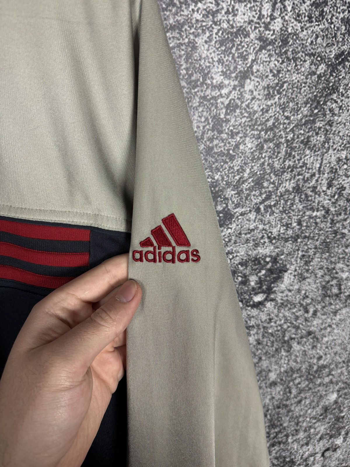 Adidas Men’s Adidas Vintage Hoodie Full Zip Jacket 90s Retro Size M Size US M / EU 48-50 / 2 - 6 Thumbnail