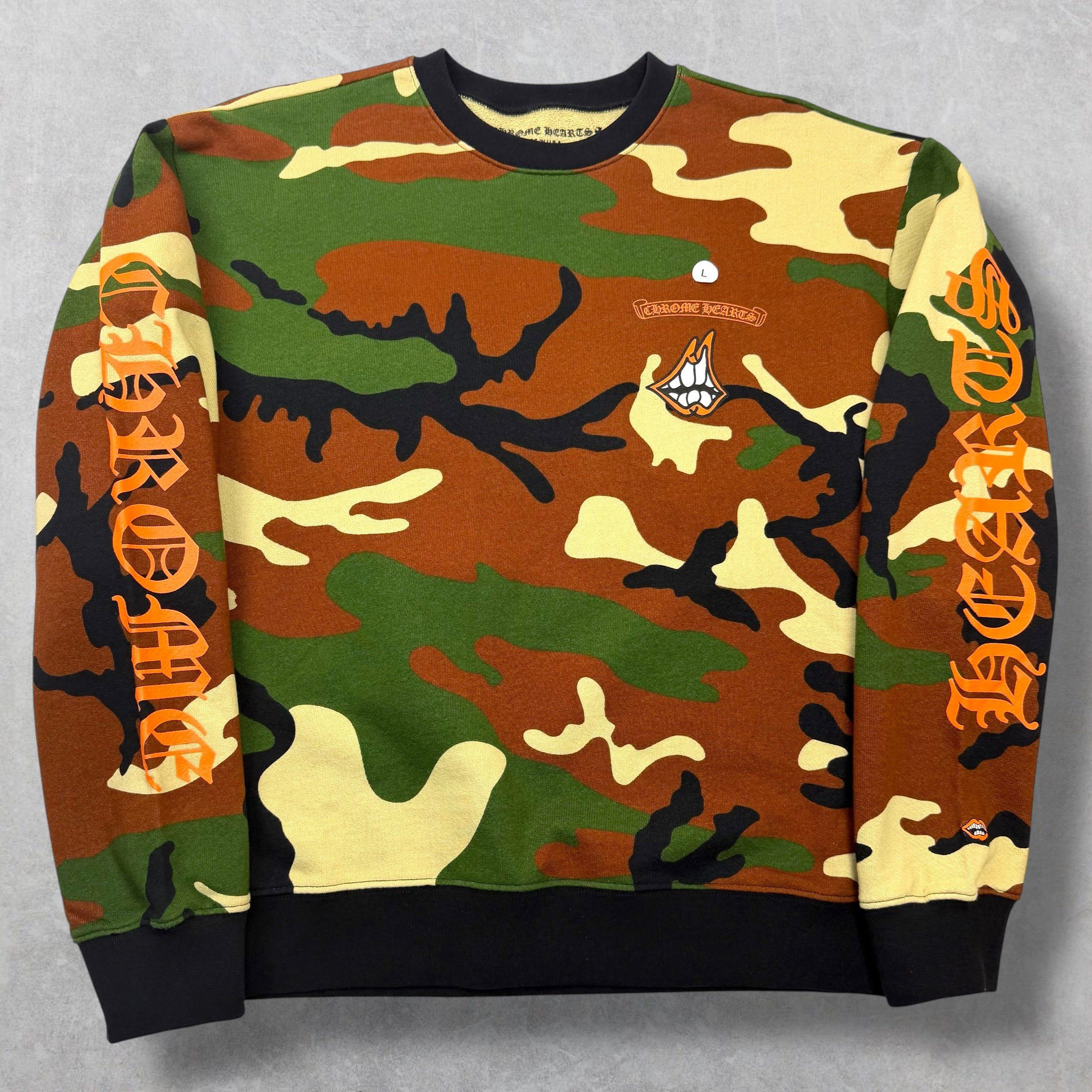 Chrome Hearts Chrome Hearts Matty Boy Caution Crewneck L Size US L / EU 52-54 / 3 - 2 Thumbnail