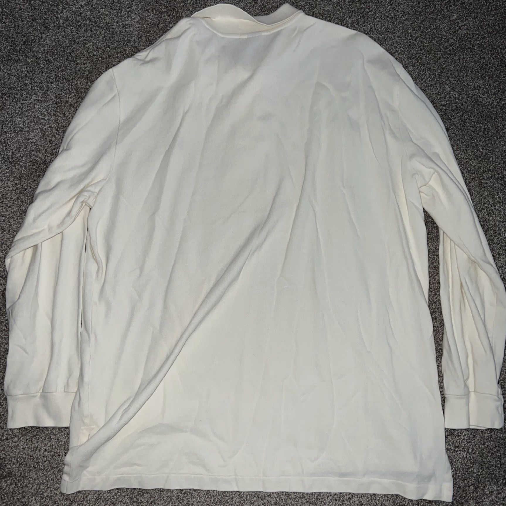 Polo Ralph Lauren Polo Ralph Lauren Beige Long Sleeve Polo Shirt Mens Size 2XL Size US XXL / EU 58 / 5 - 4 Thumbnail
