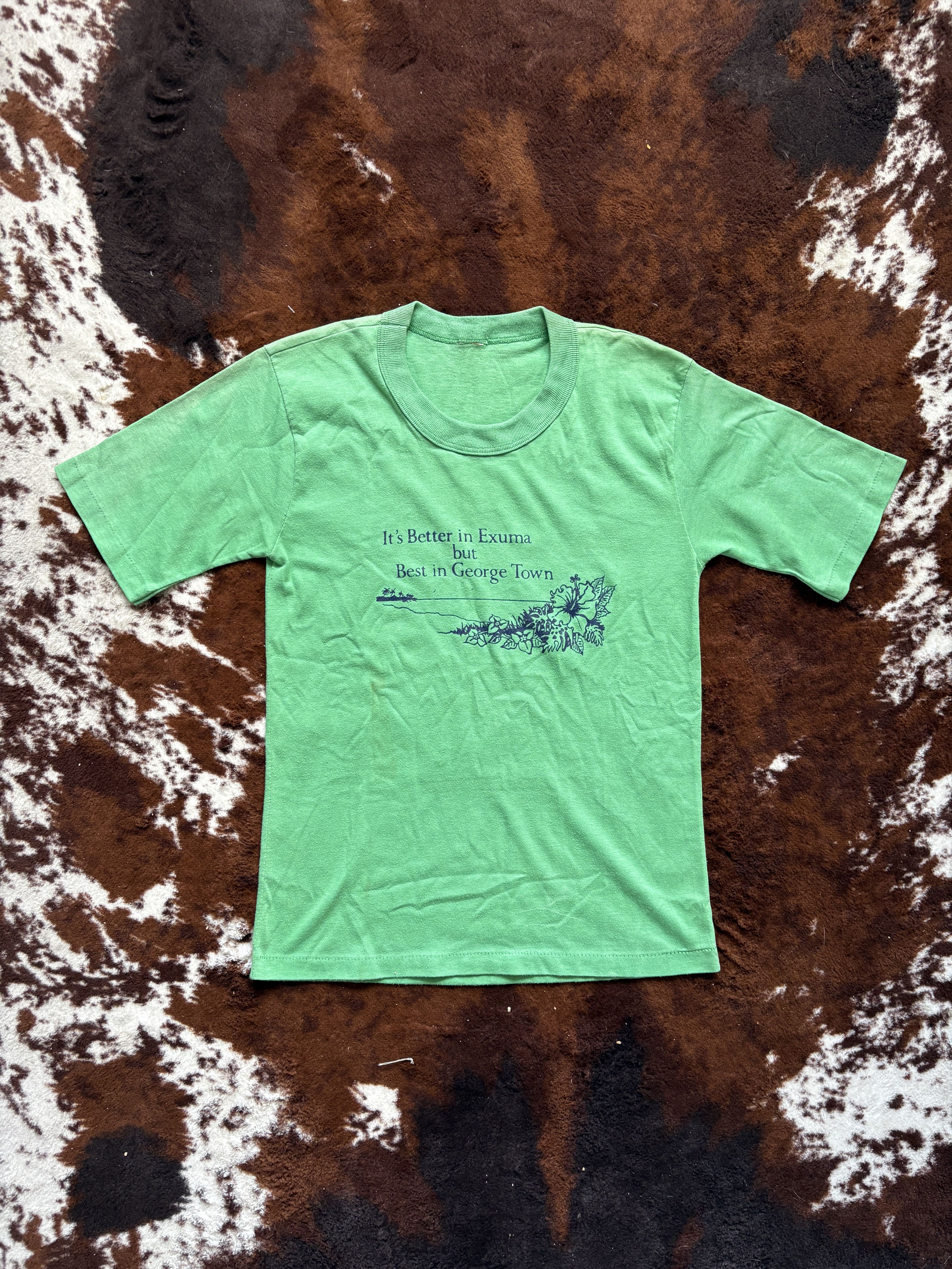 Vintage Vintage 70s Bermuda Tee Size US S / EU 44-46 / 1 - 1 Thumbnail