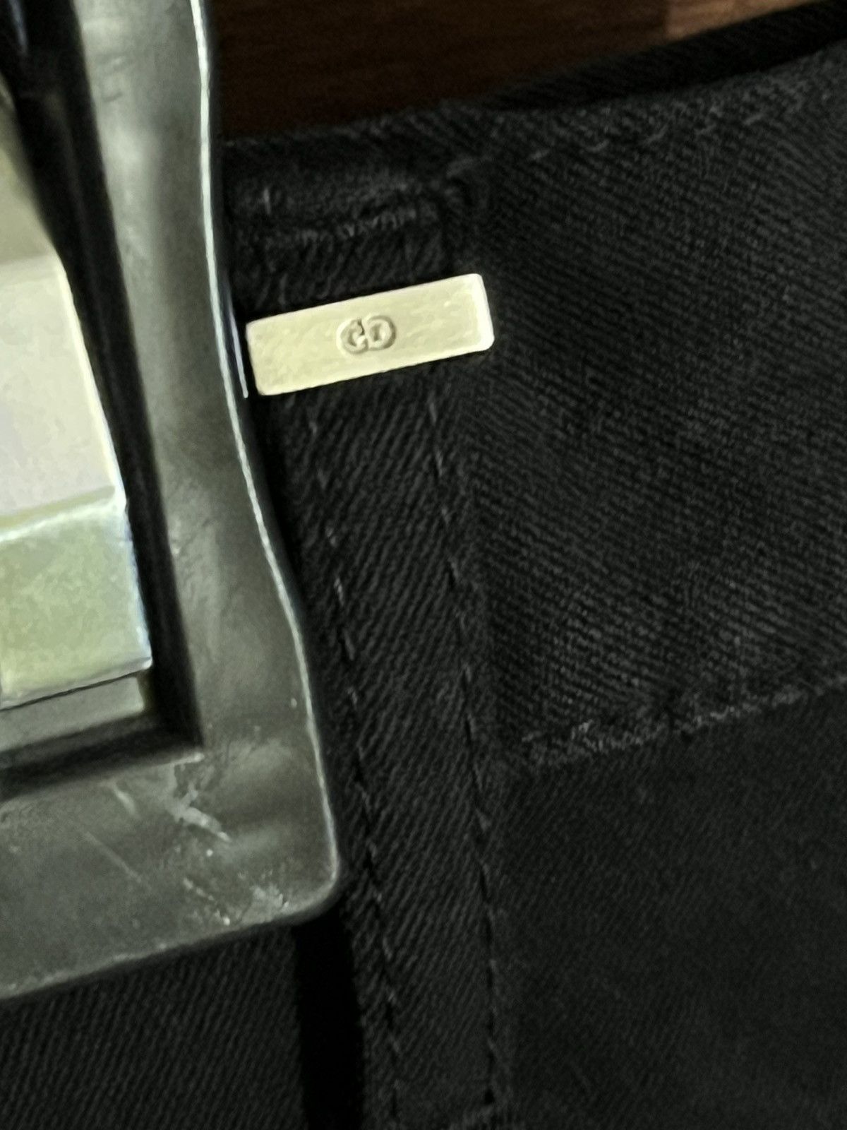 Designer × Dior × Vintage Black dior pants Size US 27 - 4 Thumbnail