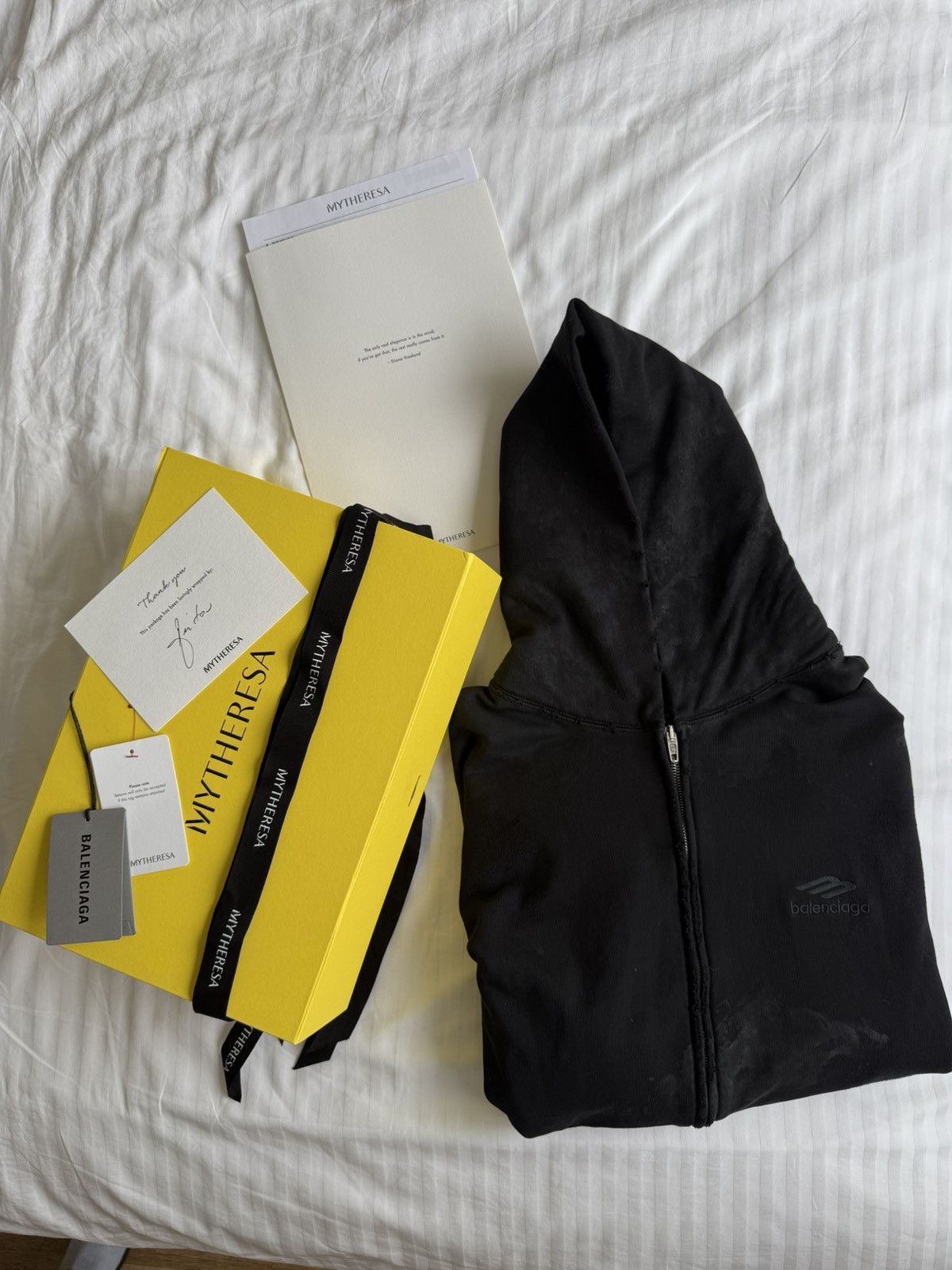Balenciaga Balenciaga Heavy Metal Zip-Up Hoodie Size US S / EU 44-46 / 1 - 10 Thumbnail