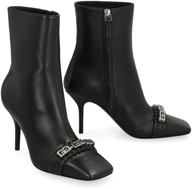 Givenchy o1y0925 Ankle Boots in Black Size US 8 / IT 38 - 2 Thumbnail