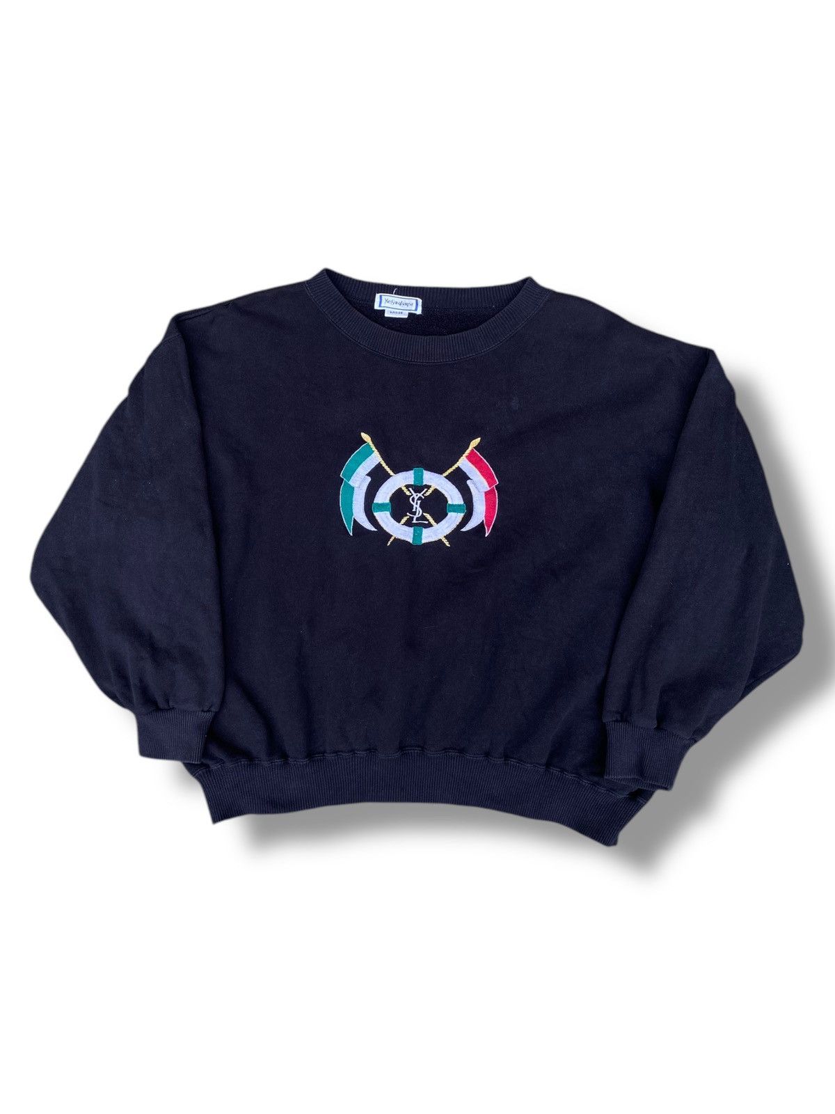 Yves Saint Laurent Vintage Yves Saint Laurent Sweatshirt Pull Over. #E6 Size US L / EU 52-54 / 3 - 1 Thumbnail