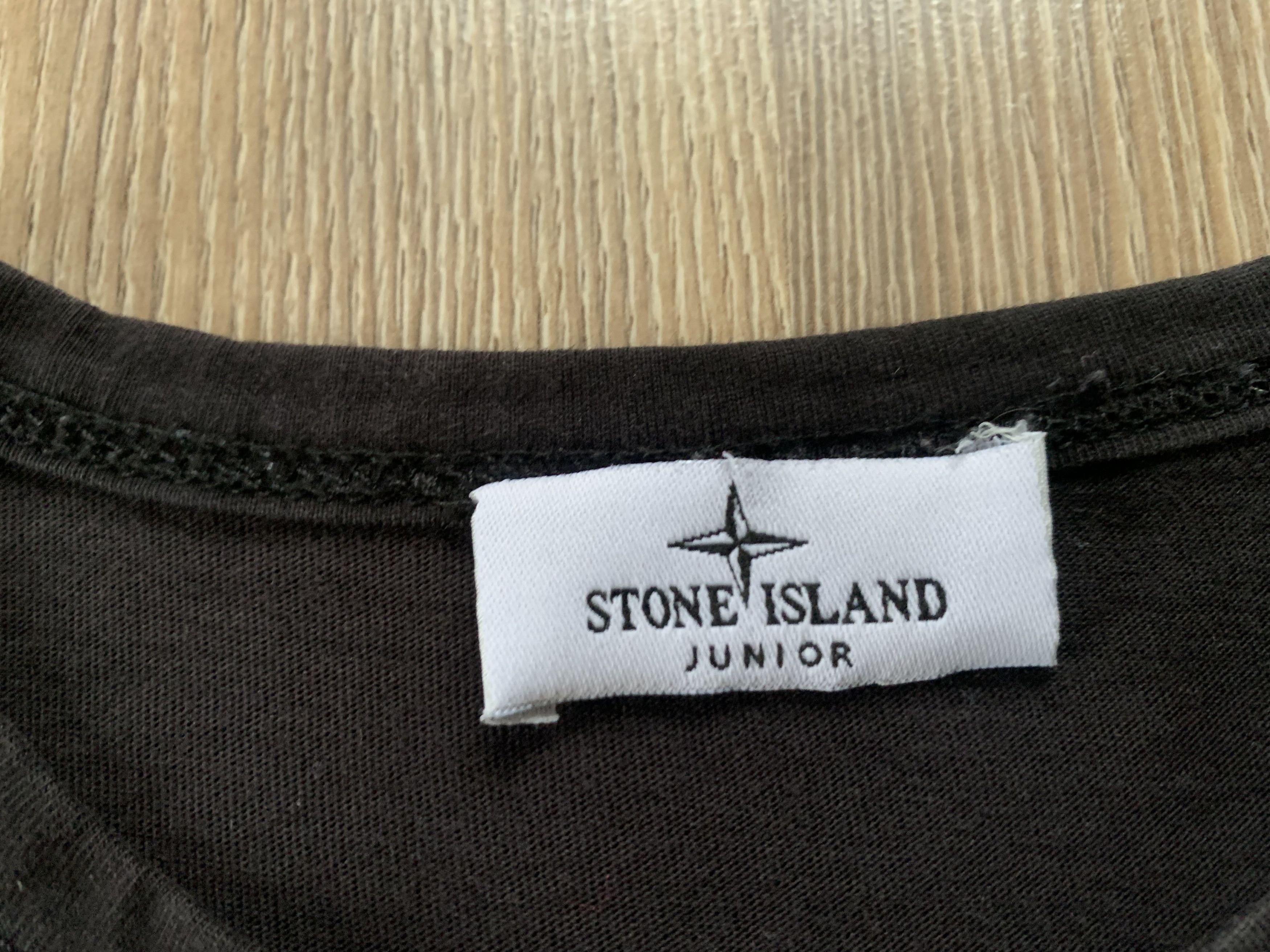 Stone Island Stone Island Junior Patch Program Black T Shirt Size US XXS / EU 40 - 6 Thumbnail