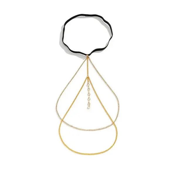 Japanese Brand × Vintage Boho Elastic Band Bandage Leg Thigh Chain for Women Size ONE SIZE - 4 Thumbnail