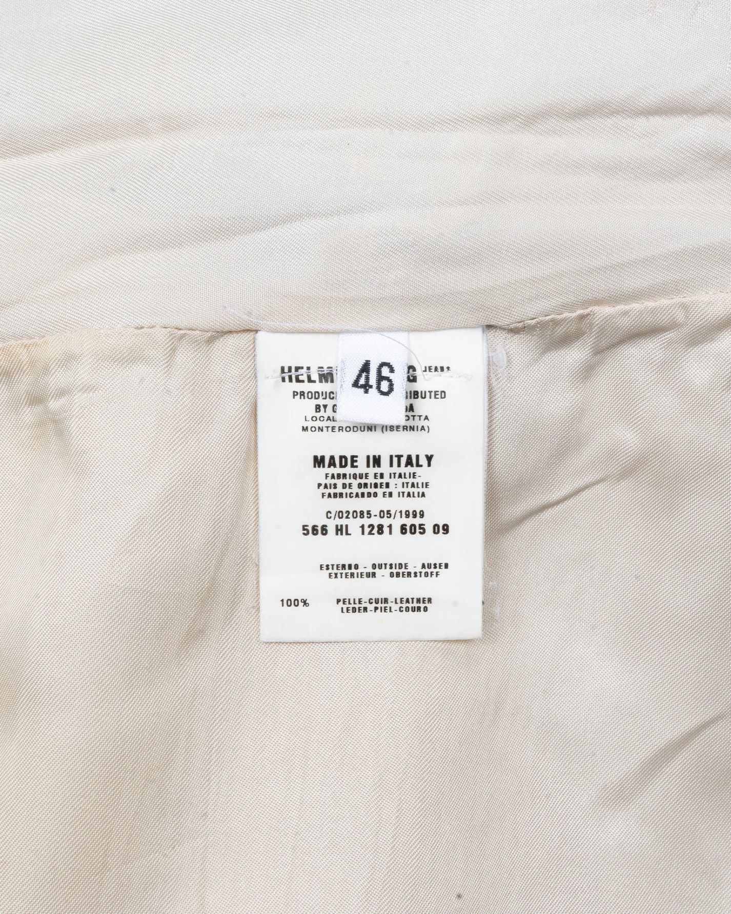 Helmut Lang AW1999 Leather Astro Biker Pants Size US 30 / EU 46 - 4 Thumbnail