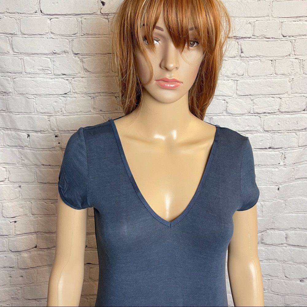 Other NWT New Olivaceous Bodysuit Blue Short Sleeves Size M Size M / US 6-8 / IT 42-44 - 2 Thumbnail