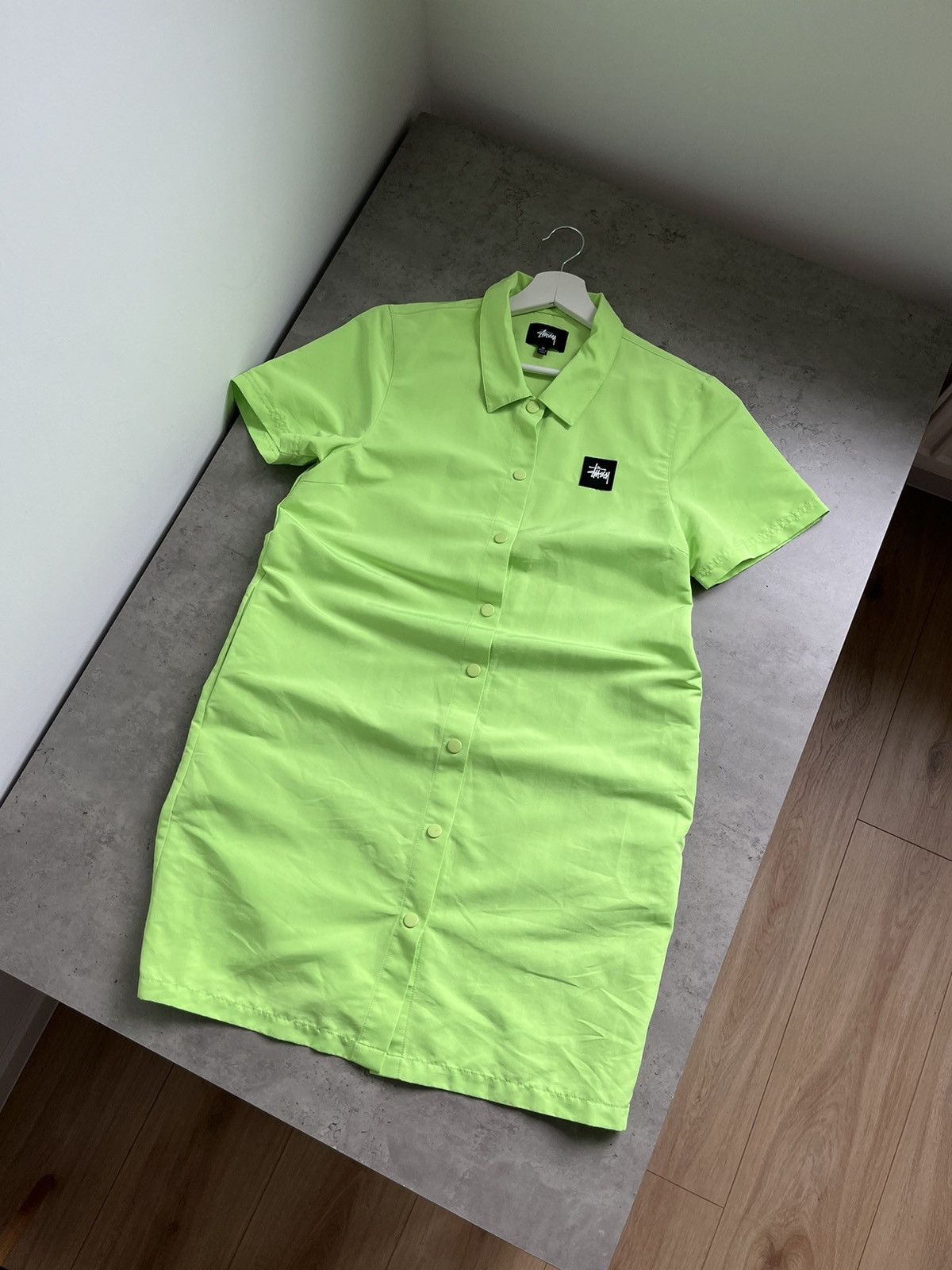 Stussy Stussy Green Women’s Summer Dress M Size M / US 6-8 / IT 42-44 - 1 Thumbnail