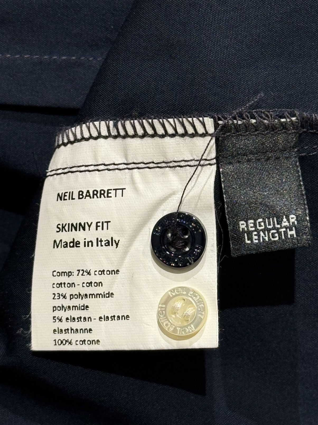 Neil Barrett NEIL BARRETT Size US XS / EU 42 / 0 - 6 Thumbnail