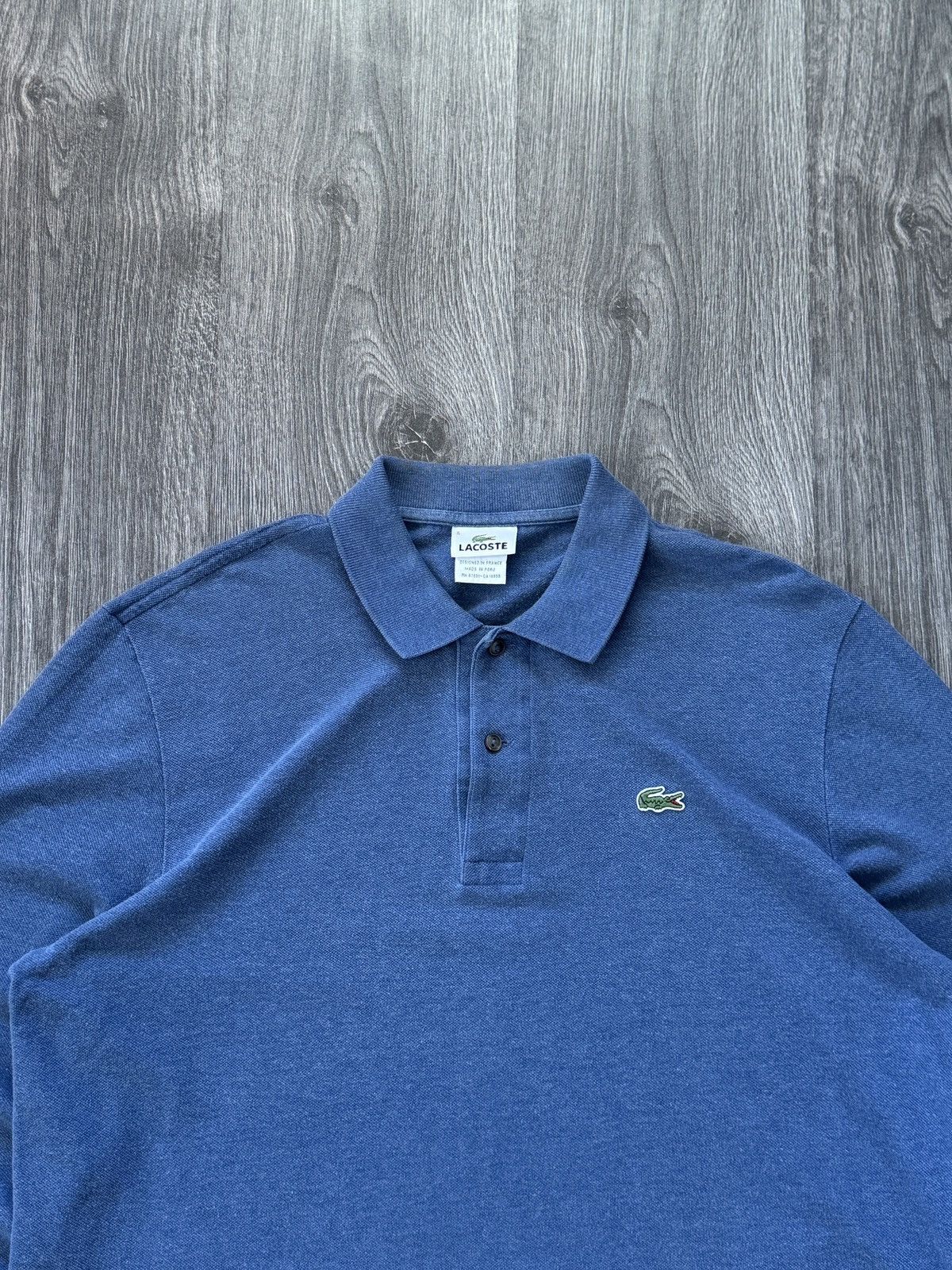 Lacoste Men’s Lacoste Polos Long Sleeve Size US L / EU 52-54 / 3 - 2 Thumbnail