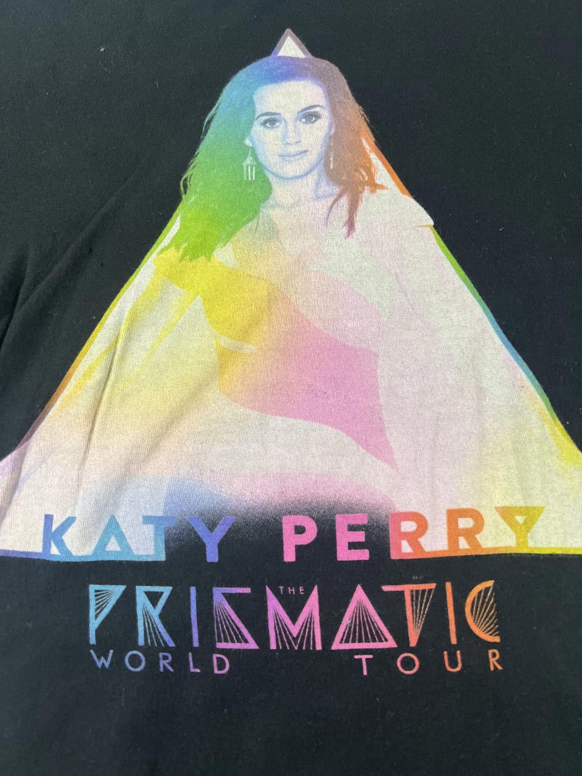 Other Katy Perry Prismatic World Tour Black Graphic T-Shirt Size US M / EU 48-50 / 2 - 2 Thumbnail
