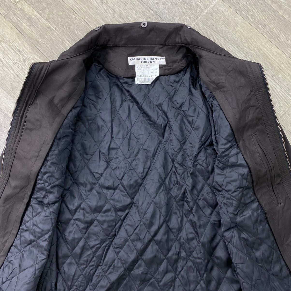 Katharine Hamnett London Vintage Katharine Hamnett London Multi Zipper Bikers Jacket Size US S / EU 44-46 / 1 - 10 Thumbnail