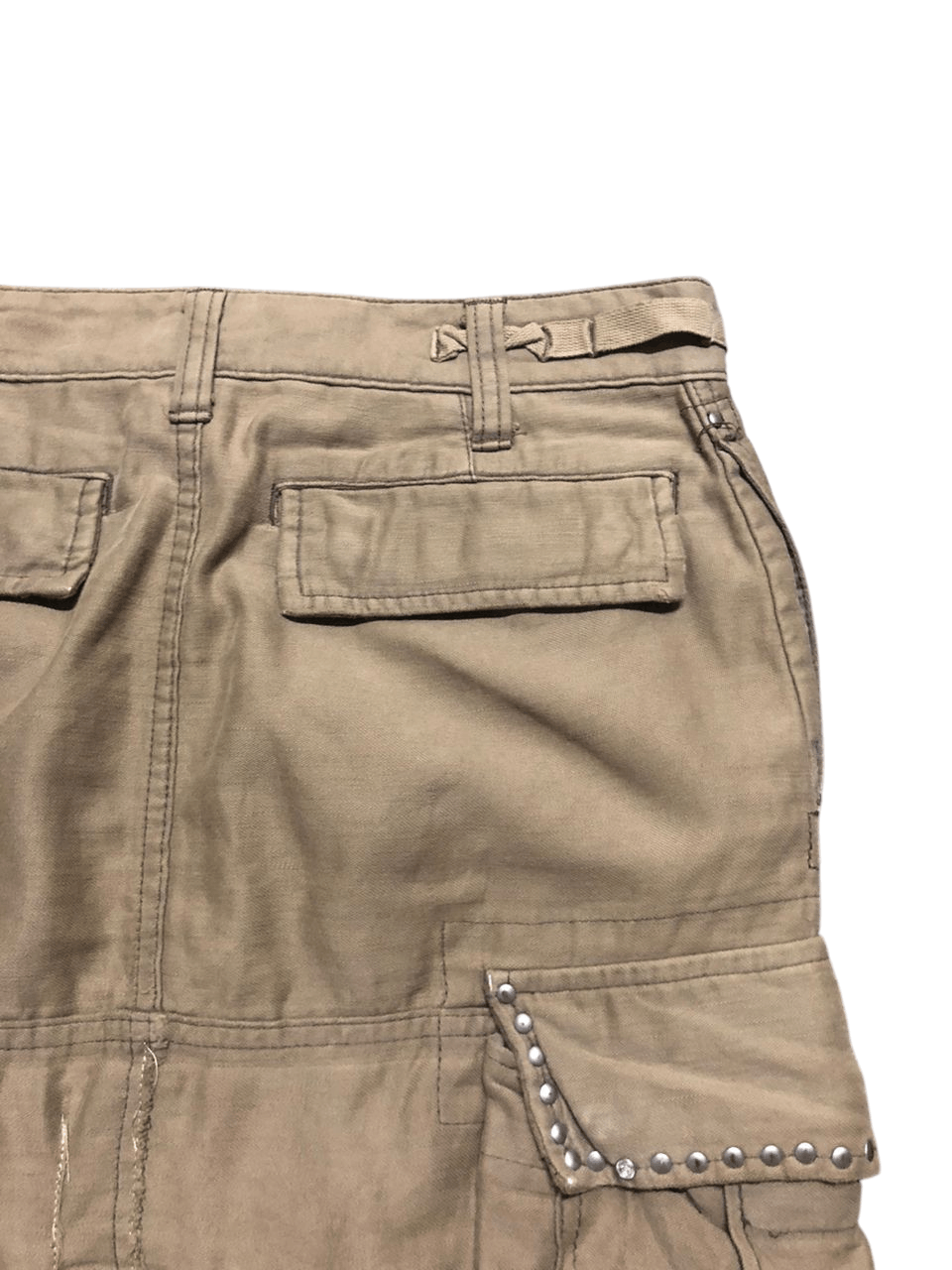 Hysteric Glamour × Japanese Brand Hysteric Glamour Bondages Cargo Mini Skirt Distressed Size 31" - 10 Thumbnail