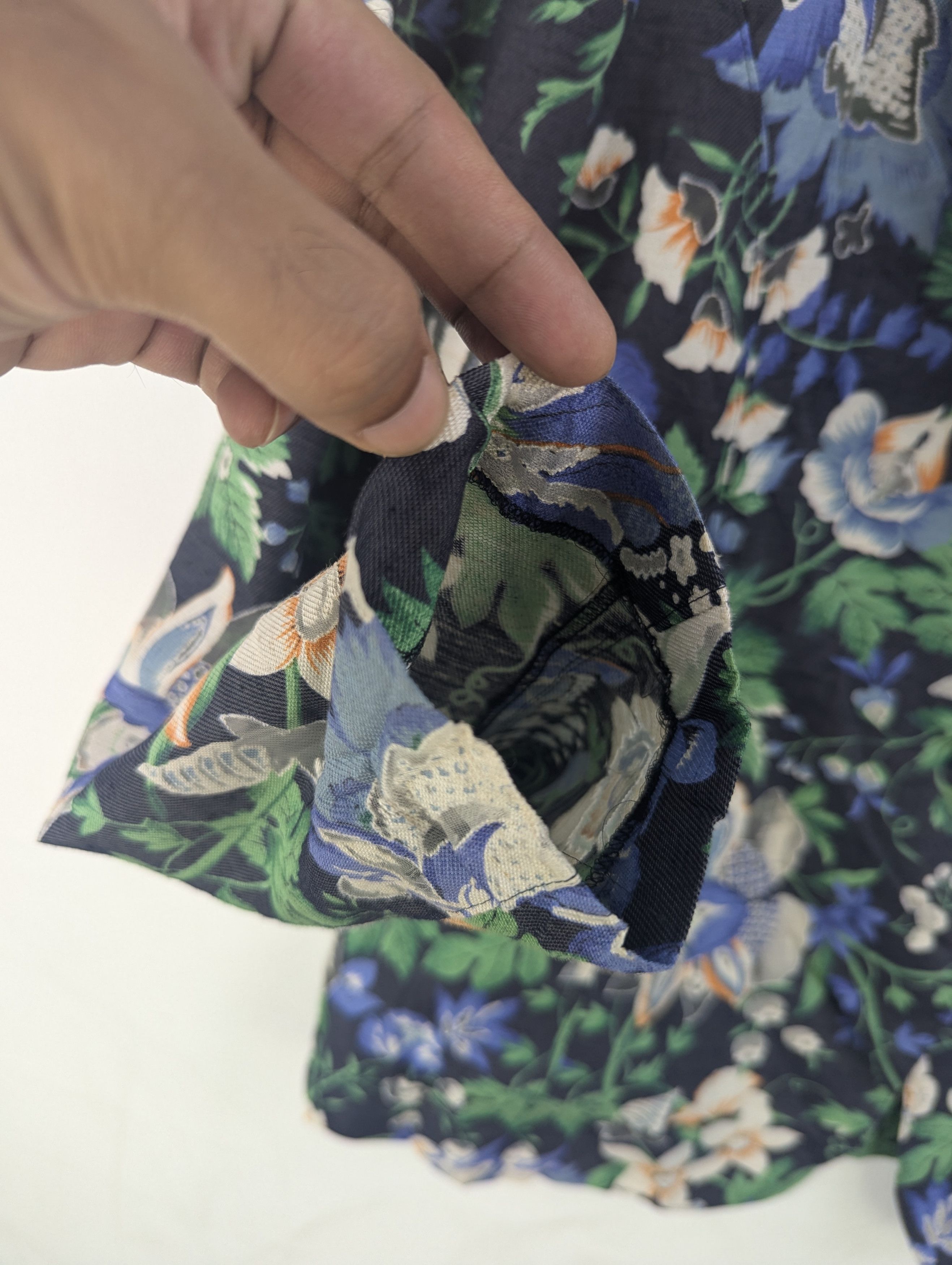 Japanese Brand Vintage Blazer Jacket Floral Motif Transparent Size M / US 6-8 / IT 42-44 - 5 Thumbnail