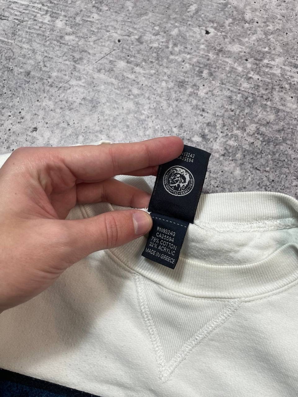 Diesel Vintage Diesel Big Logo Sweatshirt Y2K Size US L / EU 52-54 / 3 - 9 Thumbnail