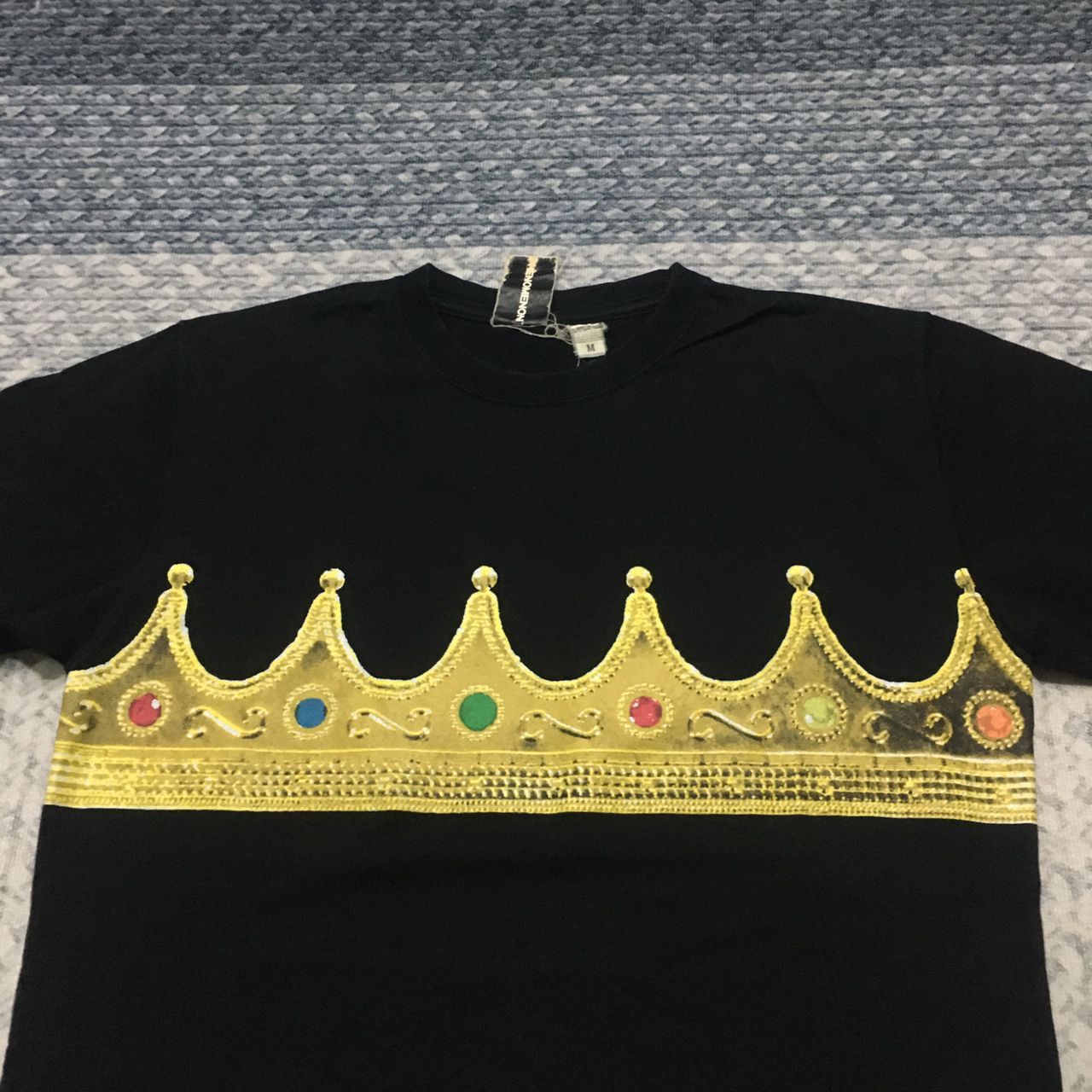 image of Phenomenon "crown" Tshirt in Black, Men's (Size Small)