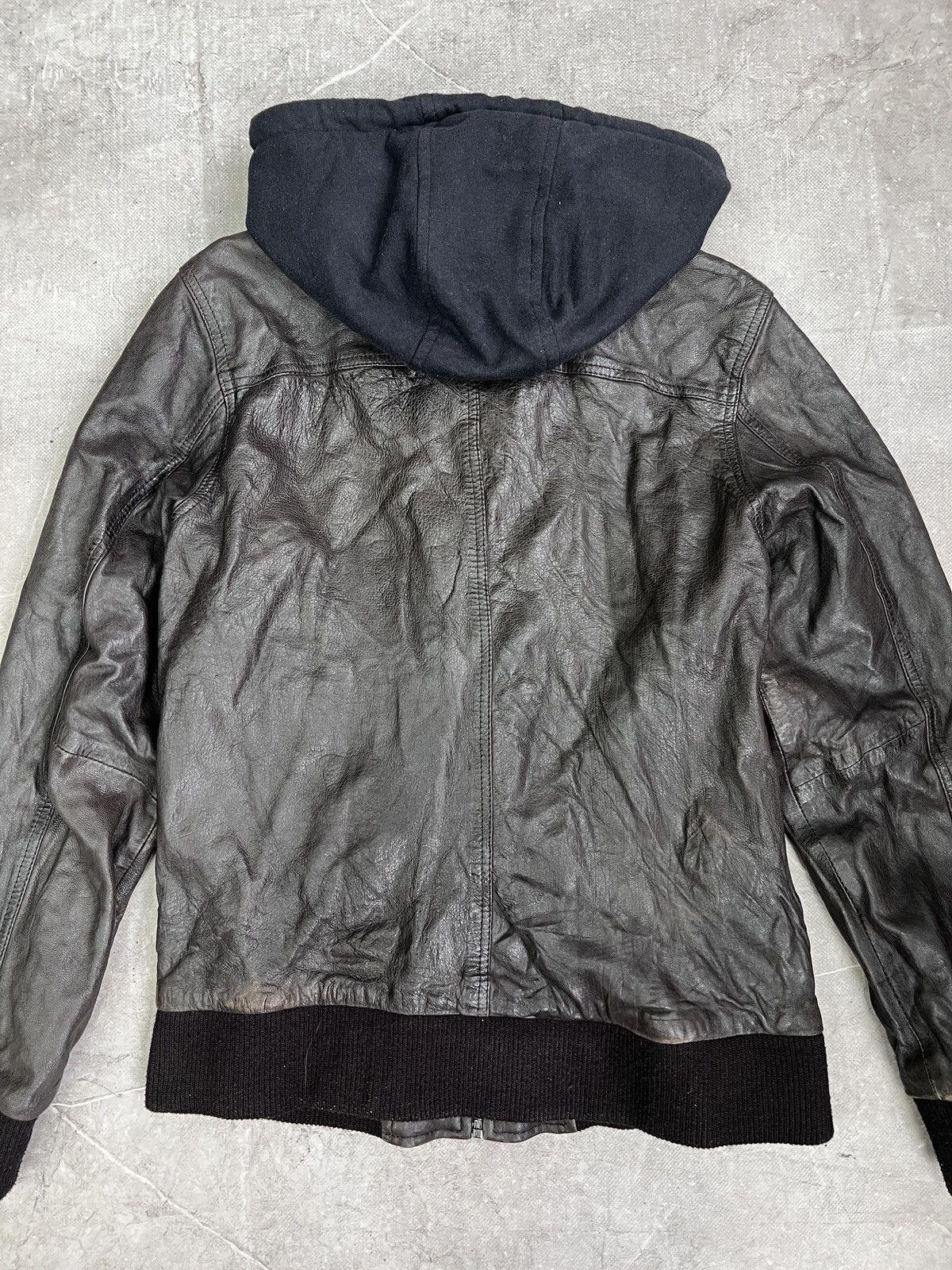14th Addiction Diesel Leather Jakcet Black Vintage 14th addiction style y2k Size US M / EU 48-50 / 2 - 8 Thumbnail