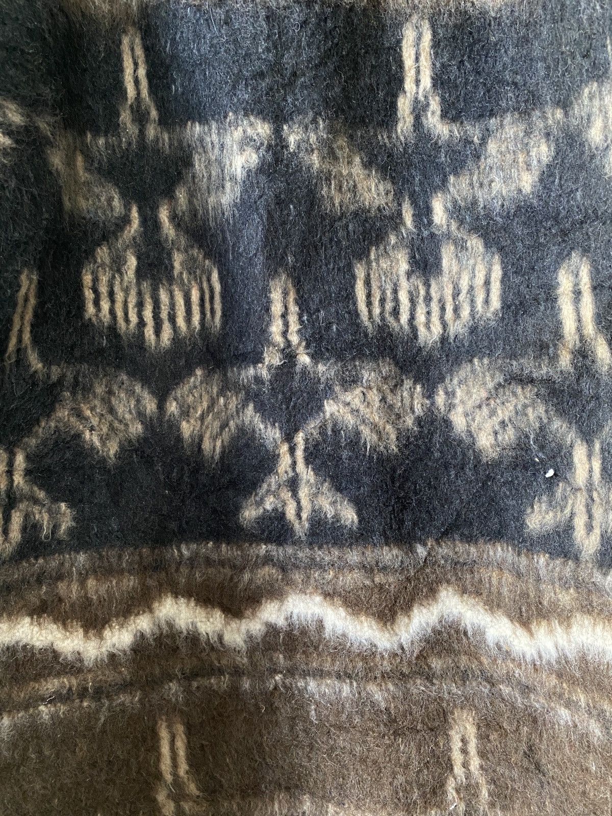 Vintage Heavy Knit Lining Wool Jacket