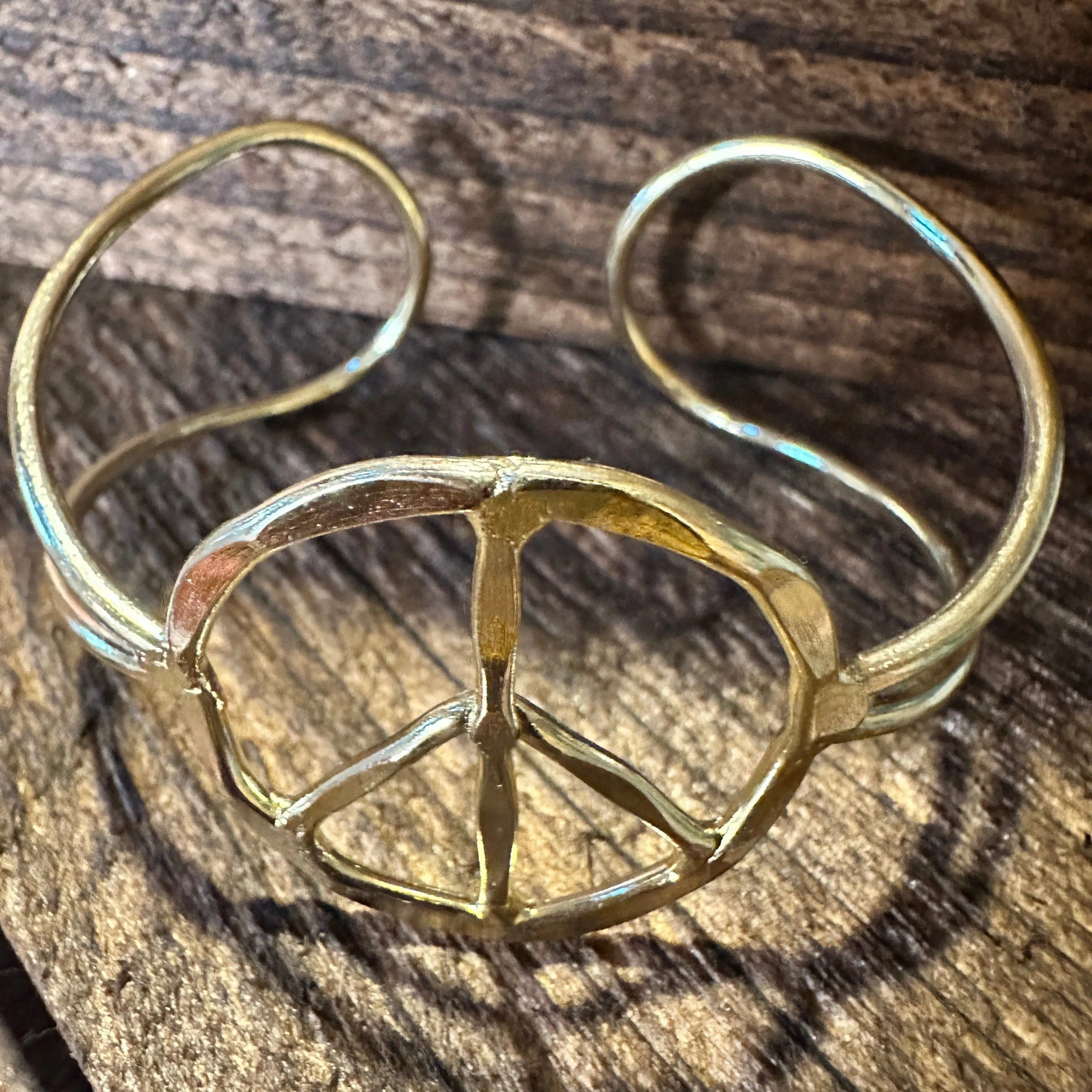 Other Handmade Artesian Hippie Wide Cuff Bracelet Bangle, Silver P Size ONE SIZE - 6 Thumbnail