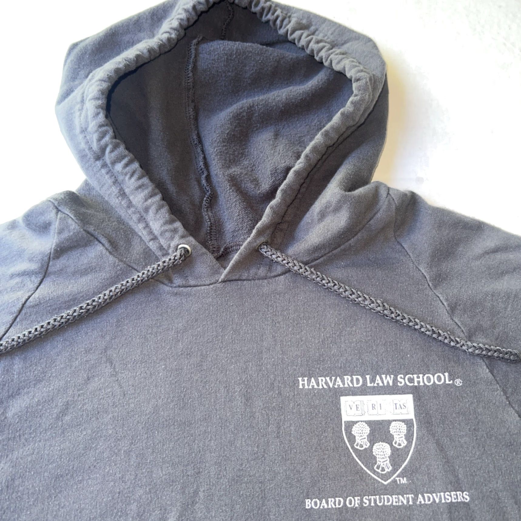 American Apparel VINTAGE Harvard University Law School Board Of Student Advisors Sweatshirt Hoodie Small Size US S / EU 44-46 / 1 - 2 Thumbnail