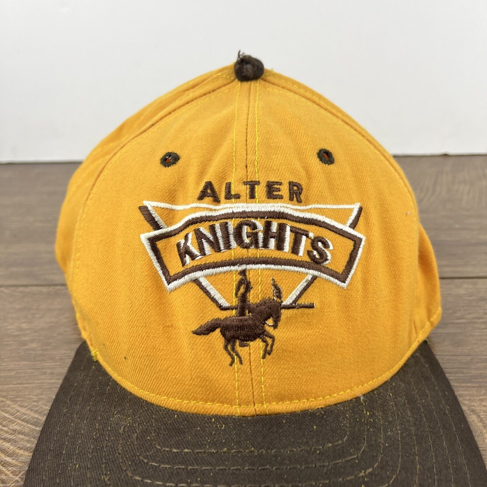 Other Alter Knights Hat Alter High School Yellow Hat Adjustable Ad Size ONE SIZE - 7 Thumbnail