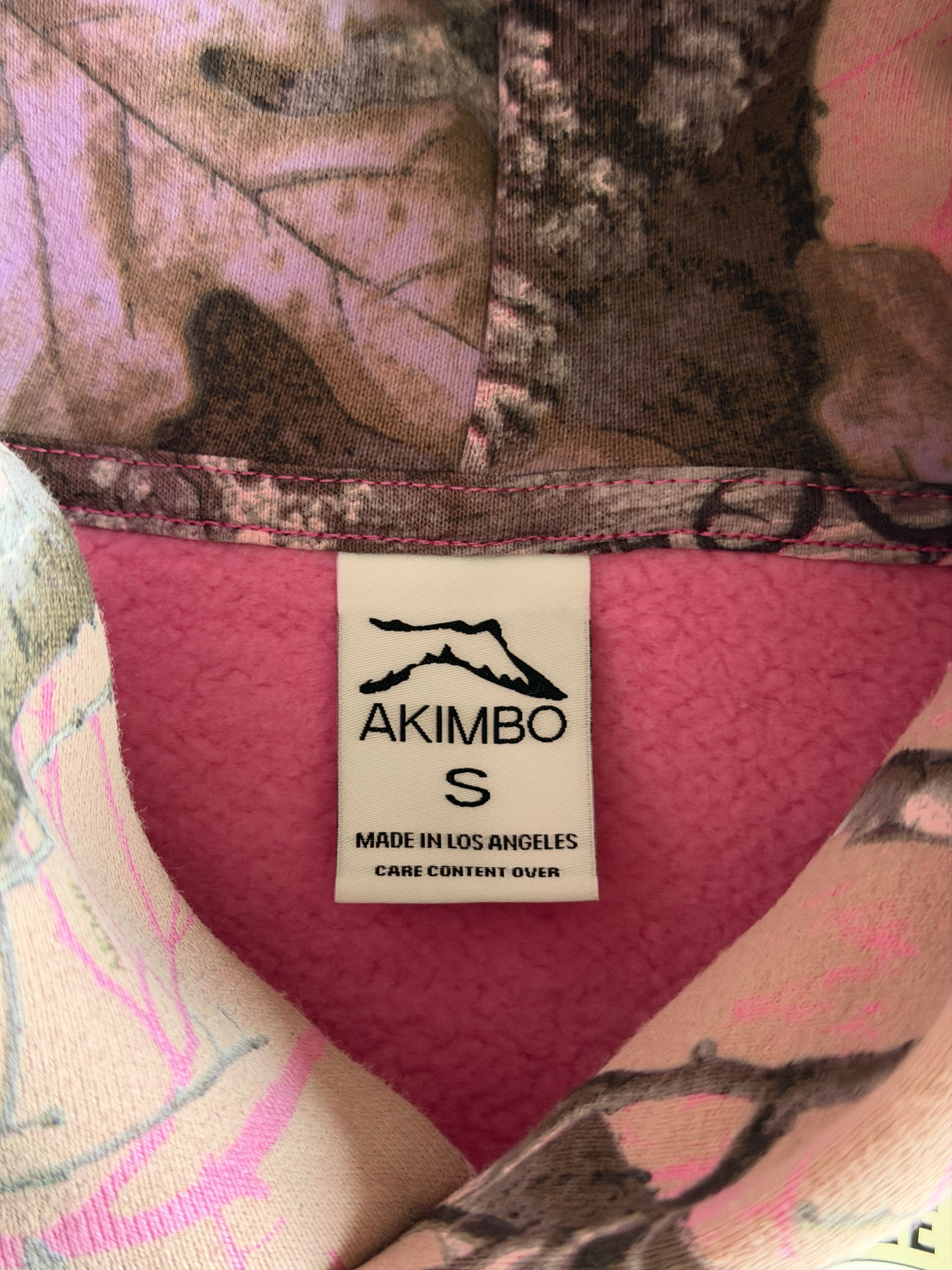 Akimbo Club Akimbo Club Hoodie in Pink Realtree Camo Size US S / EU 44-46 / 1 - 8 Thumbnail