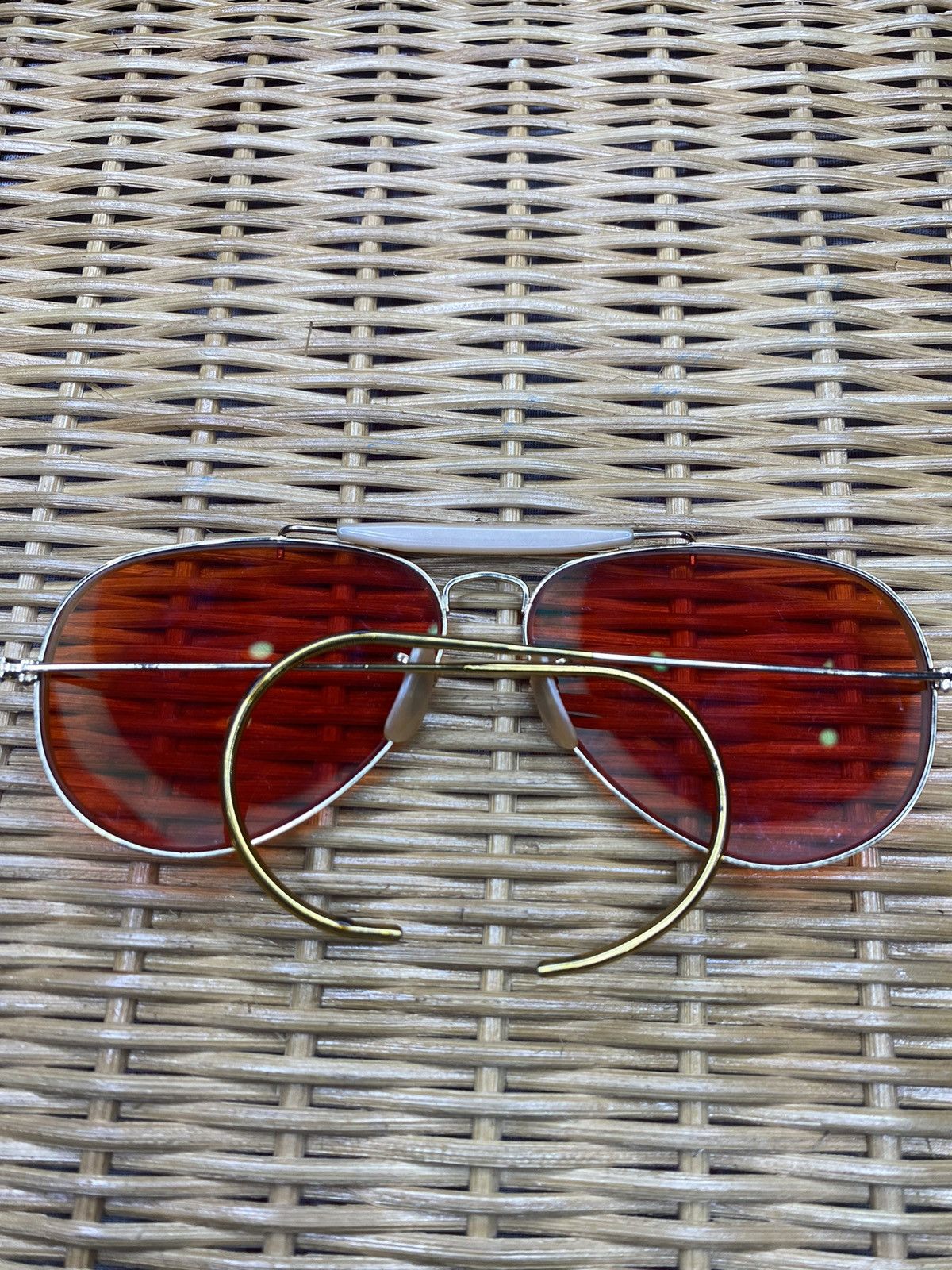 RayBan × Vintage Vintage Bushnell Japan B&L Gold 601 Aviator sunglasses Size ONE SIZE - 3 Thumbnail