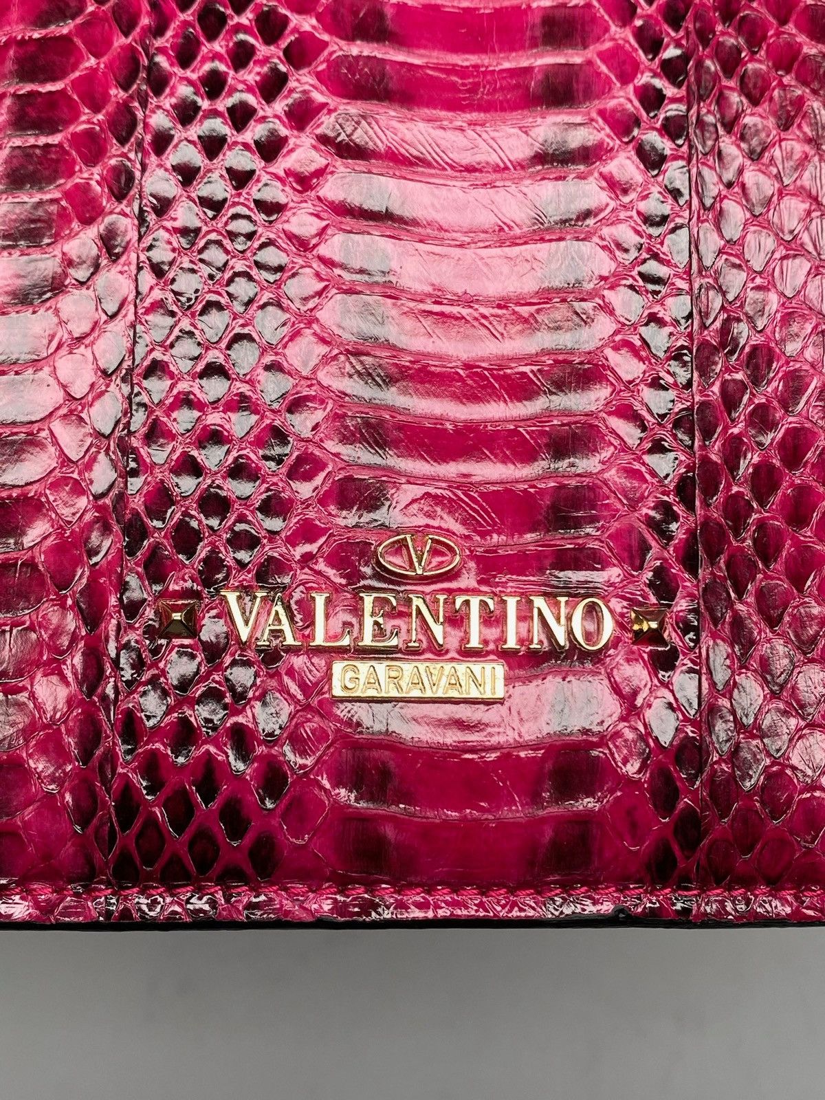 Valentino Valentino Garavani Snake Embossed Leather iPad Mini Case Size ONE SIZE - 4 Thumbnail