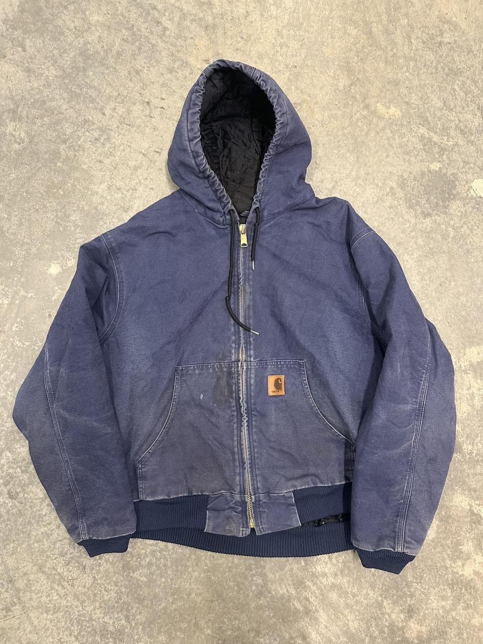 Carhartt Vintage Carhartt Navy Blue Jacket Size XXL Size US XXL / EU 58 / 5 - 1 Thumbnail
