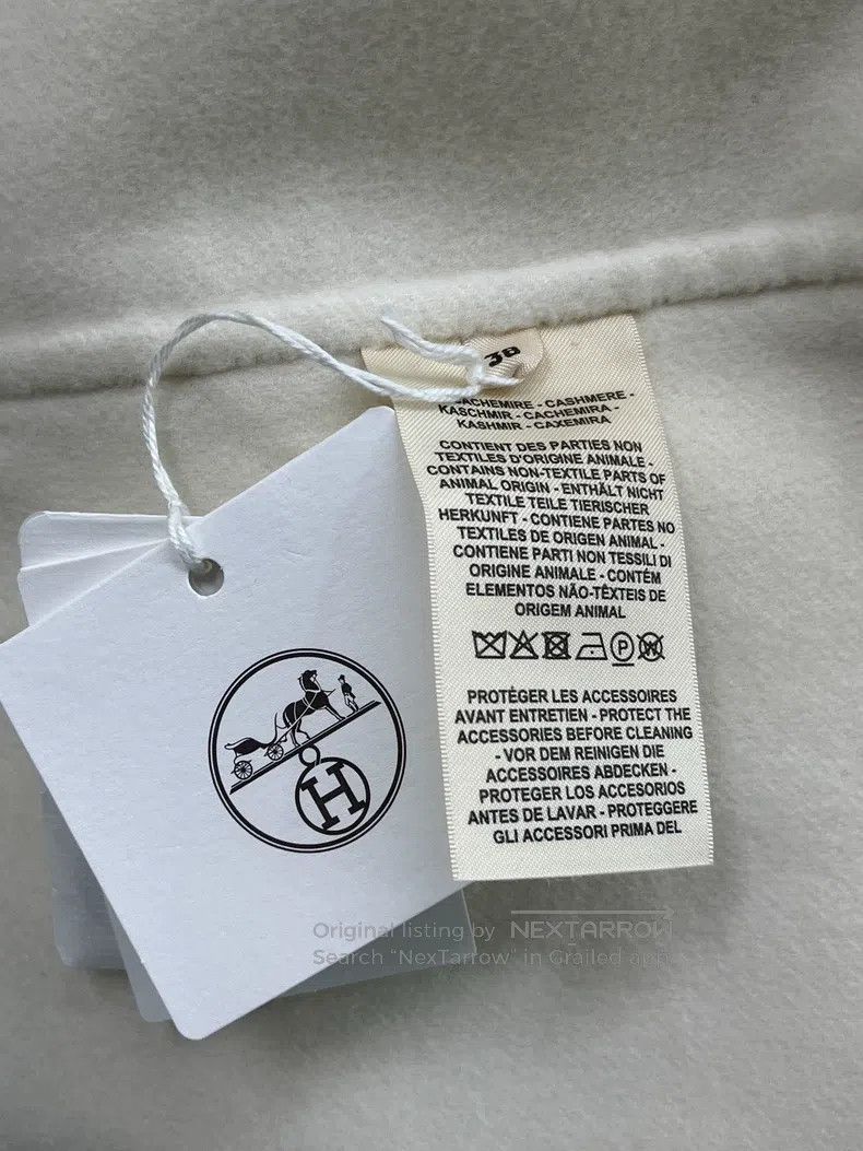 Hermes Hermes White Cashmere Jacket Size XS / US 0-2 / IT 36-38 - 5 Thumbnail