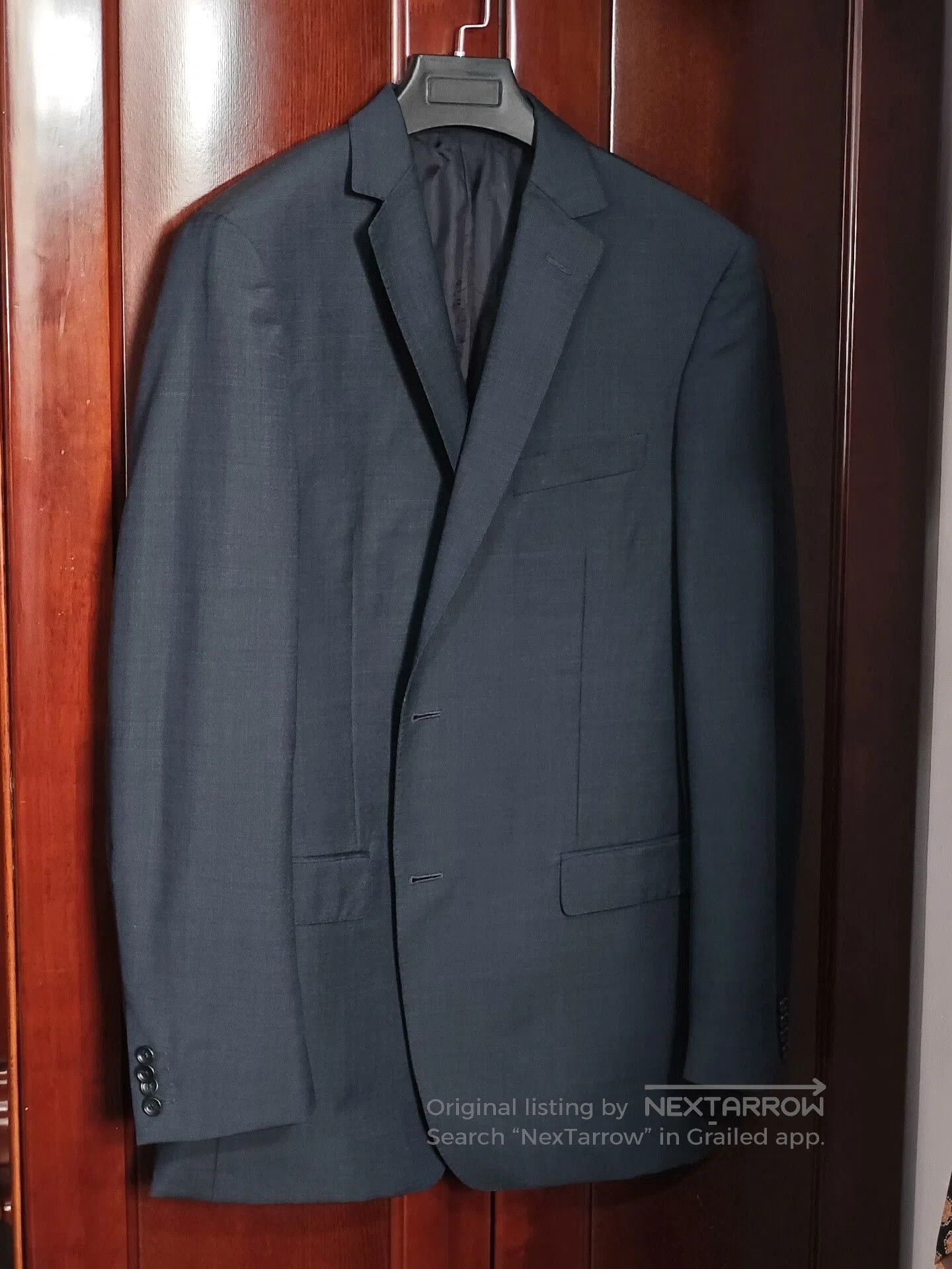 Z Zegna Zegna Wool Mohair Suit Jacket Mexico. Size US L / EU 52-54 / 3 - 1 Thumbnail