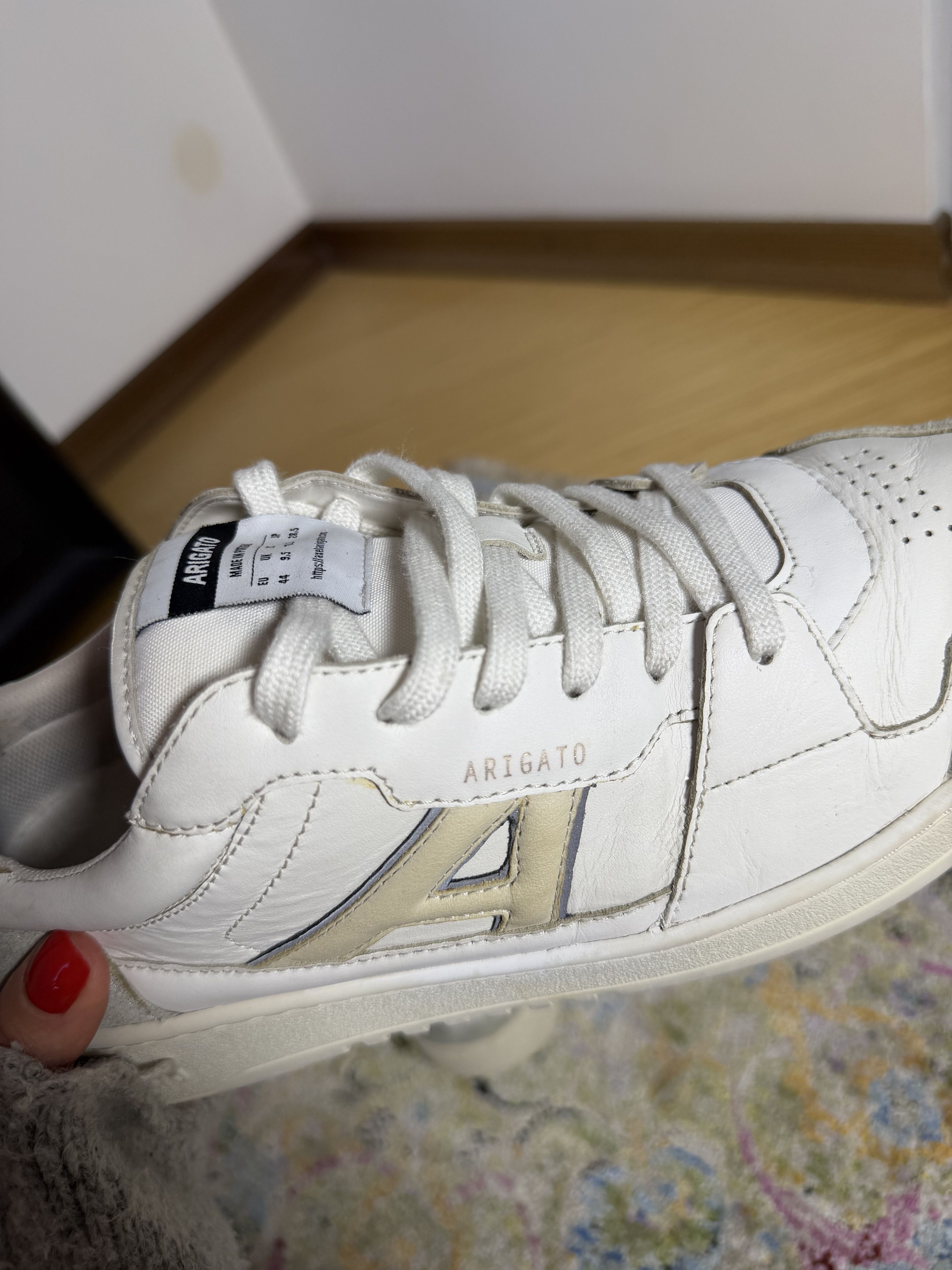 Axel Arigato AXEL ARIGATO Dice Low Leather Sneakers Size US 11 / EU 44 - 11 Thumbnail