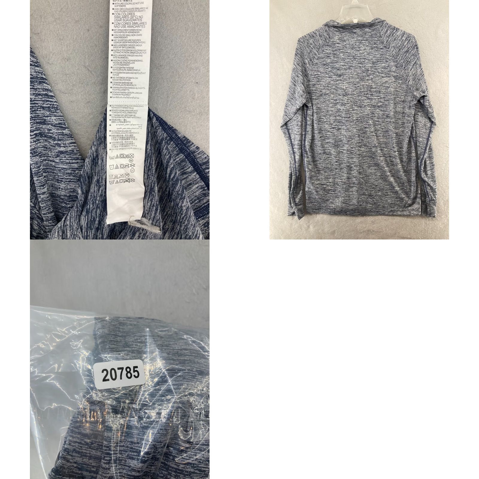 Under Armour Under Armour Mens Pullover 1/4 Zip Black HeatGear Athletic Shirt Size US S / EU 44-46 / 1 - 8 Thumbnail