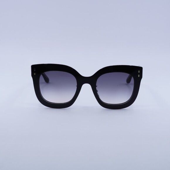 Isabel Marant Isabel Marant IM0002/S 0807 9O Black/Grey Sunglasses Size ONE SIZE - 3 Thumbnail