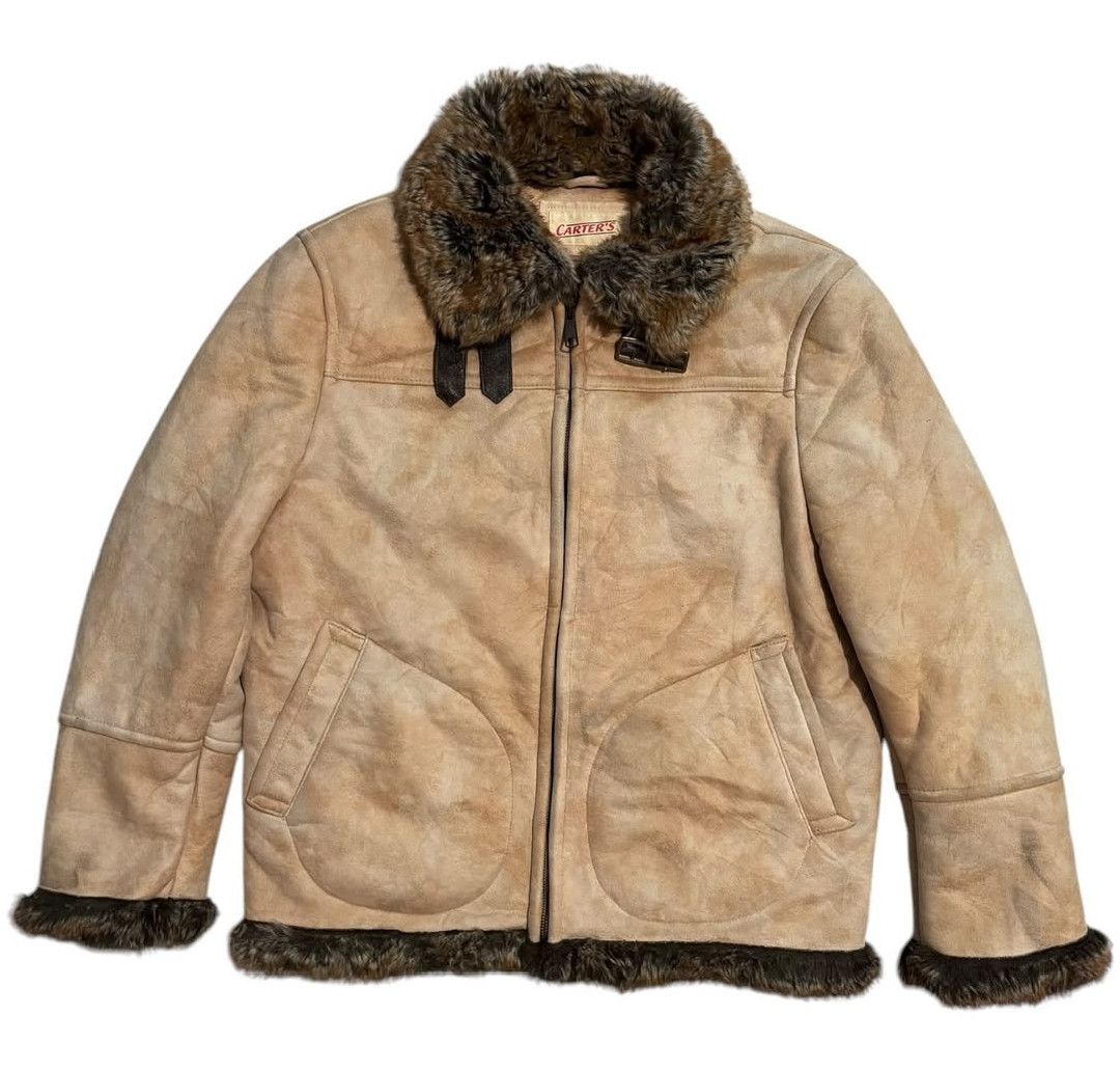 If Six Was Nine × Japanese Brand × Le Grande Bleu (L.G.B.) Genuine leather jacket fur ifsixwasnine lgb style Size US L / EU 52-54 / 3 - 1 Thumbnail
