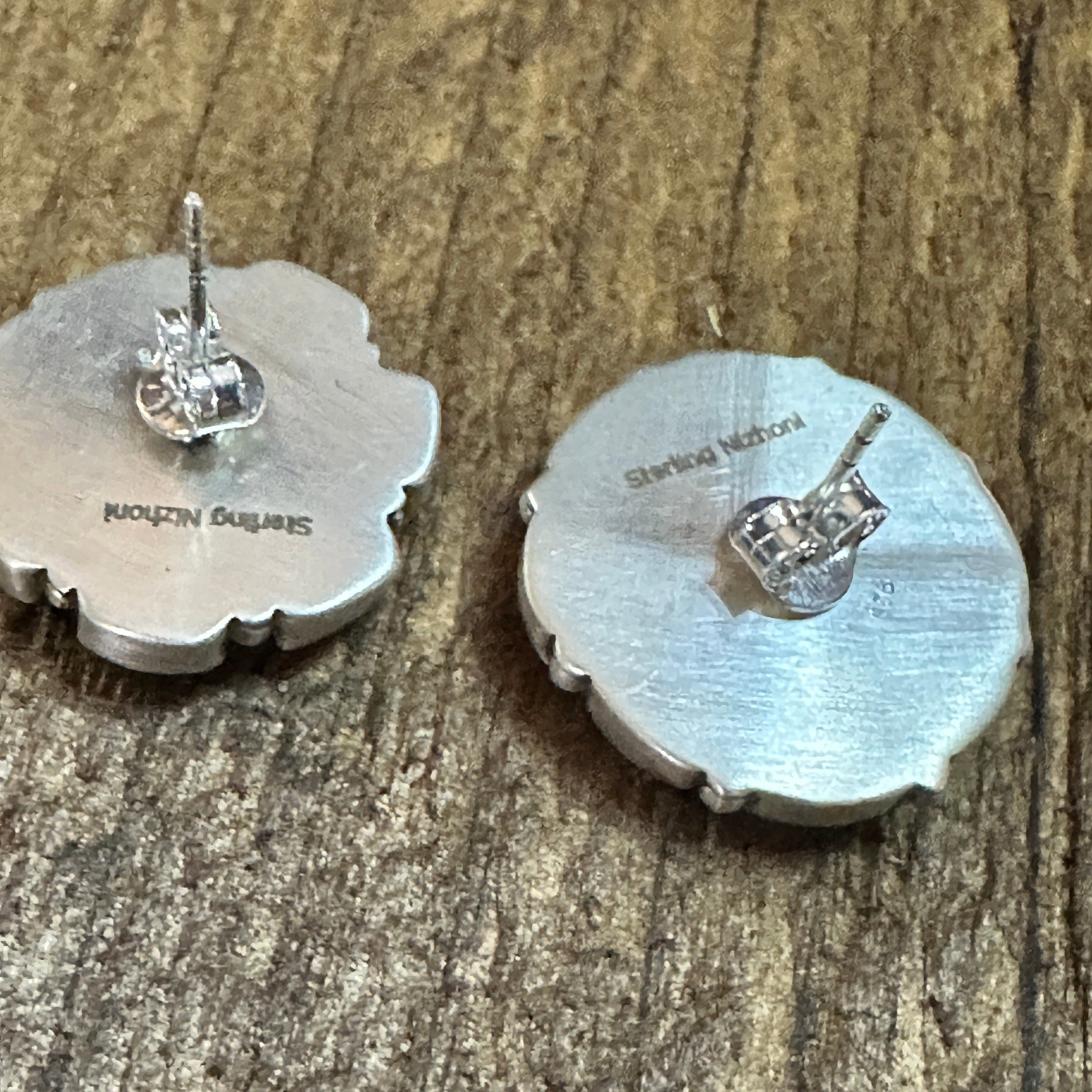 Other Handmade Sterling Silver Red Rose Dahlia With Emerald Valley Size ONE SIZE - 6 Thumbnail