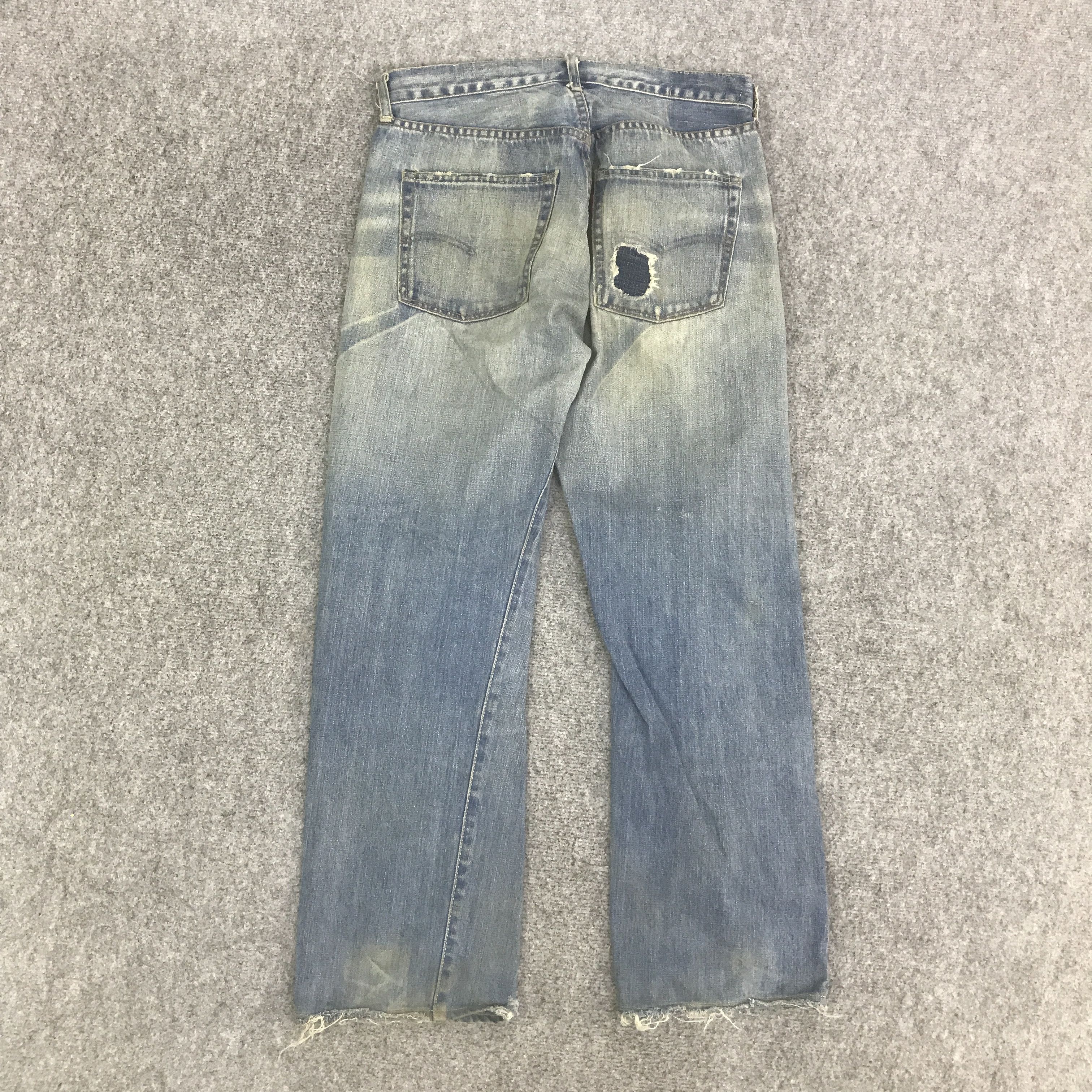 Levi's LEVIS 501 PATCHWORK JEANS DEMIM PANTS K129B8 Size US 32 / EU 48 - 4 Thumbnail