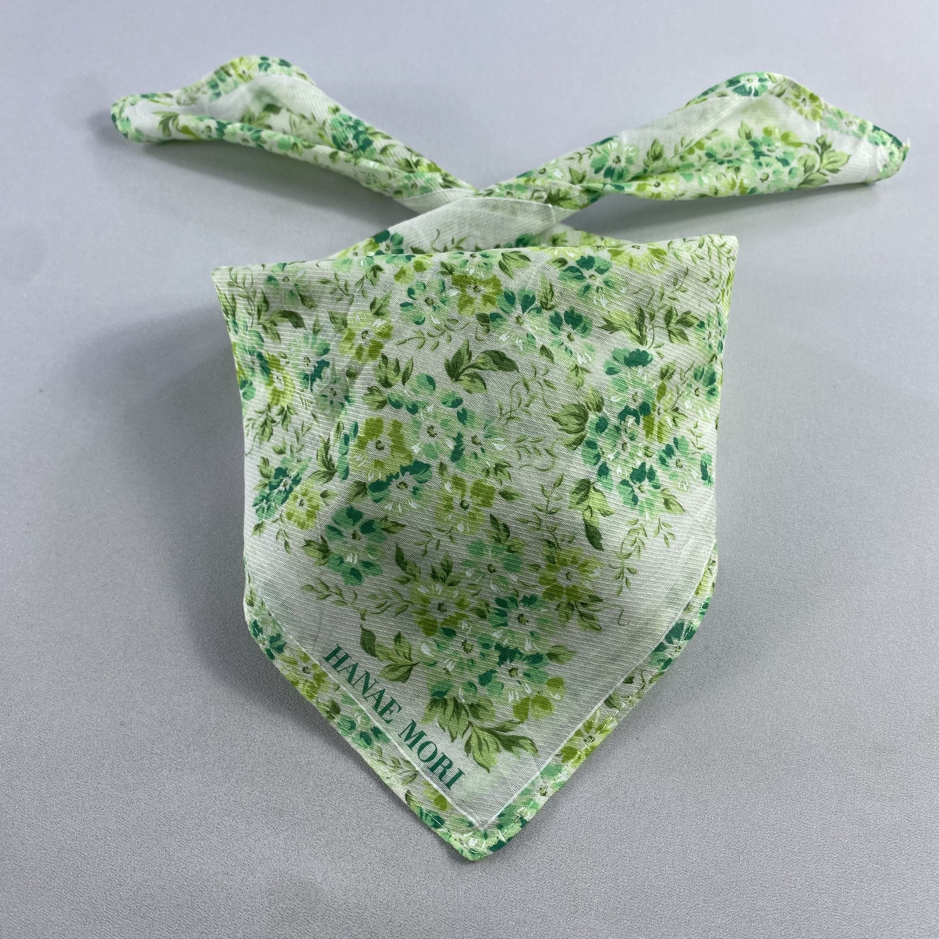 Vintage Hanae Mori Bandana/ Handkerchief / Neckerchief Size ONE SIZE - 1 Thumbnail