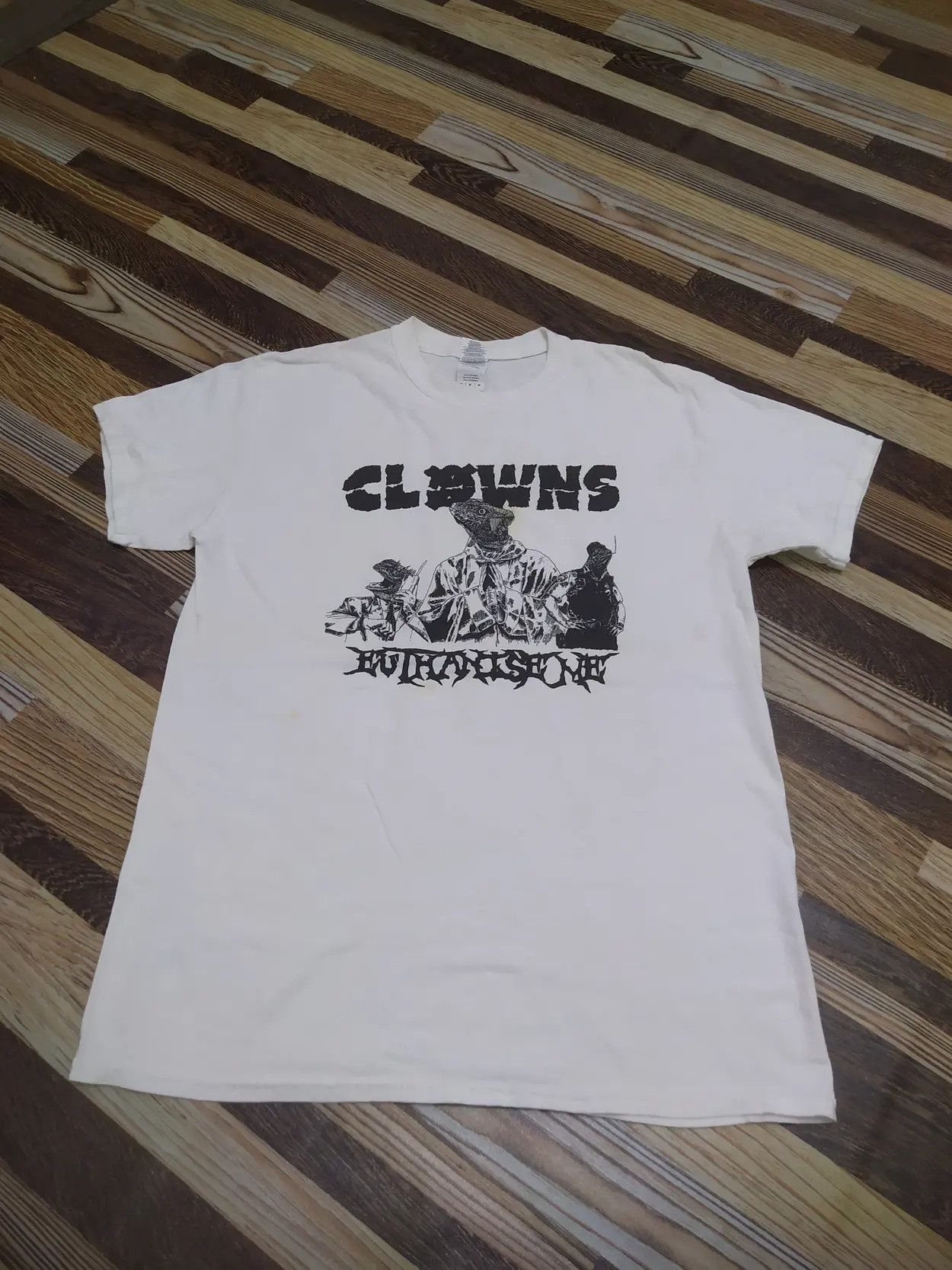Band Tees CLOWNS Band T-Shirt Lucid Again Punk Rock Melbourne Hardcore Size US M / EU 48-50 / 2 - 5 Thumbnail